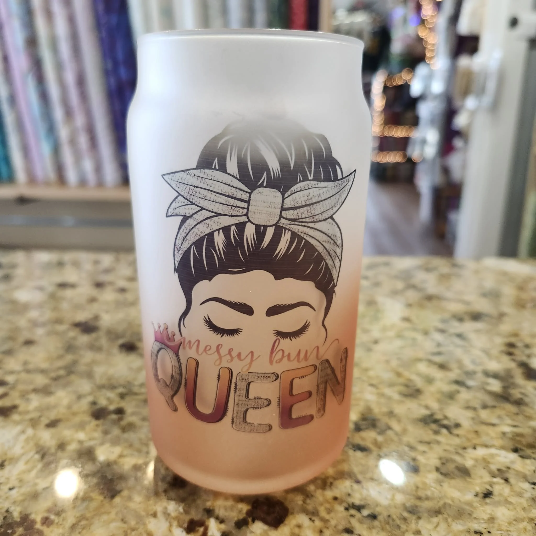 Messy Bun Cup by Laura