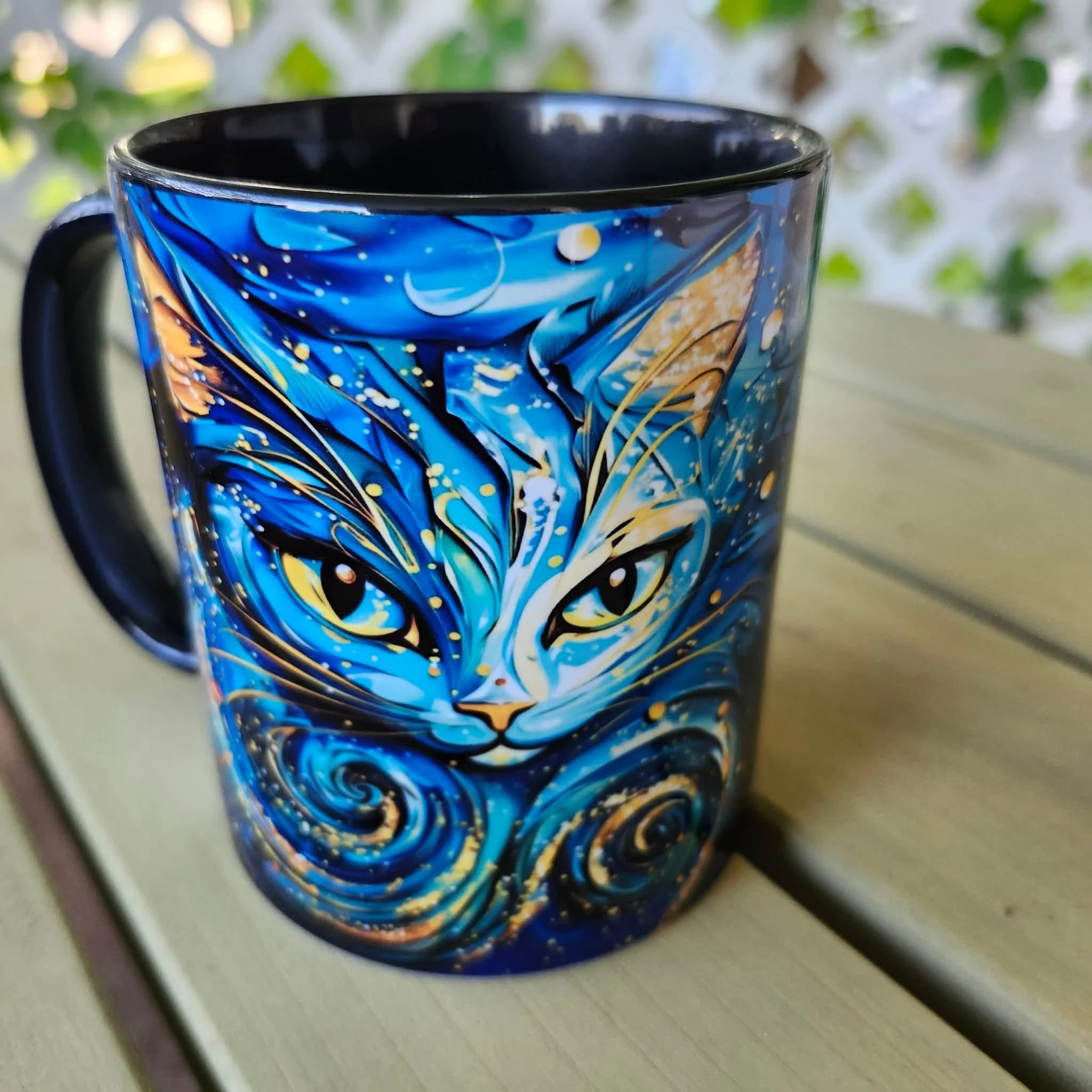 Mystic Cat, 11oz Ceramic Mug, Eowyn