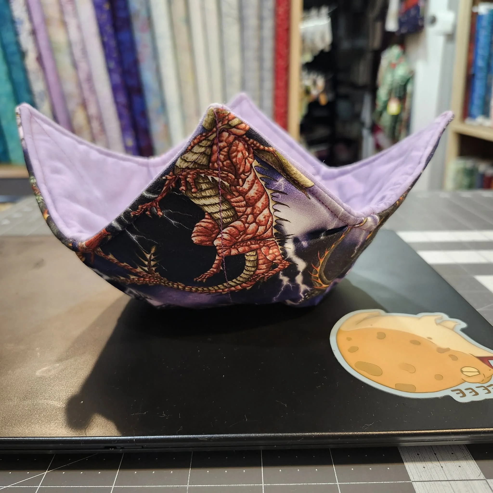 Dragon Bowl Cozies by Aundrea