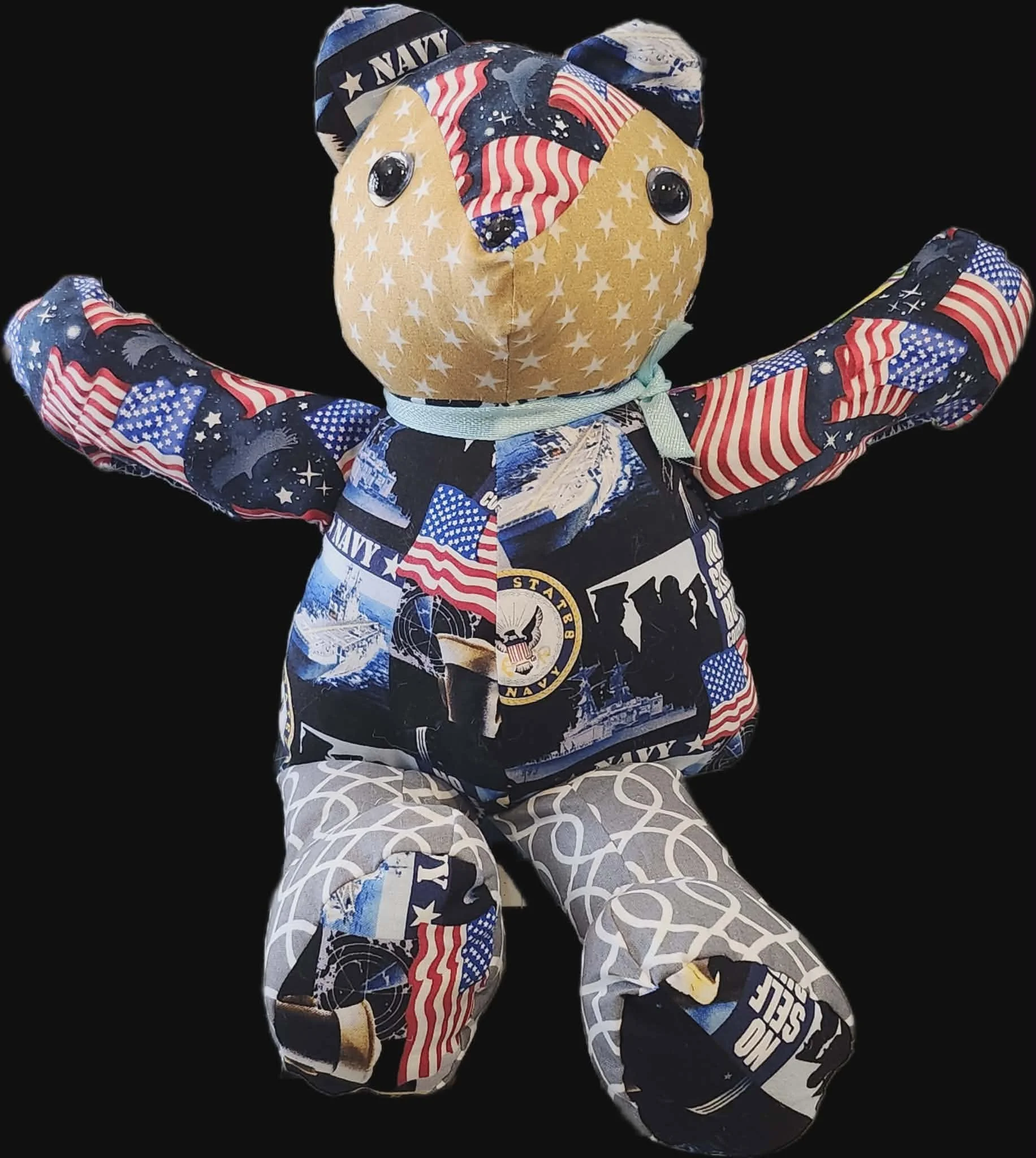 Navy Bear by Eowyn