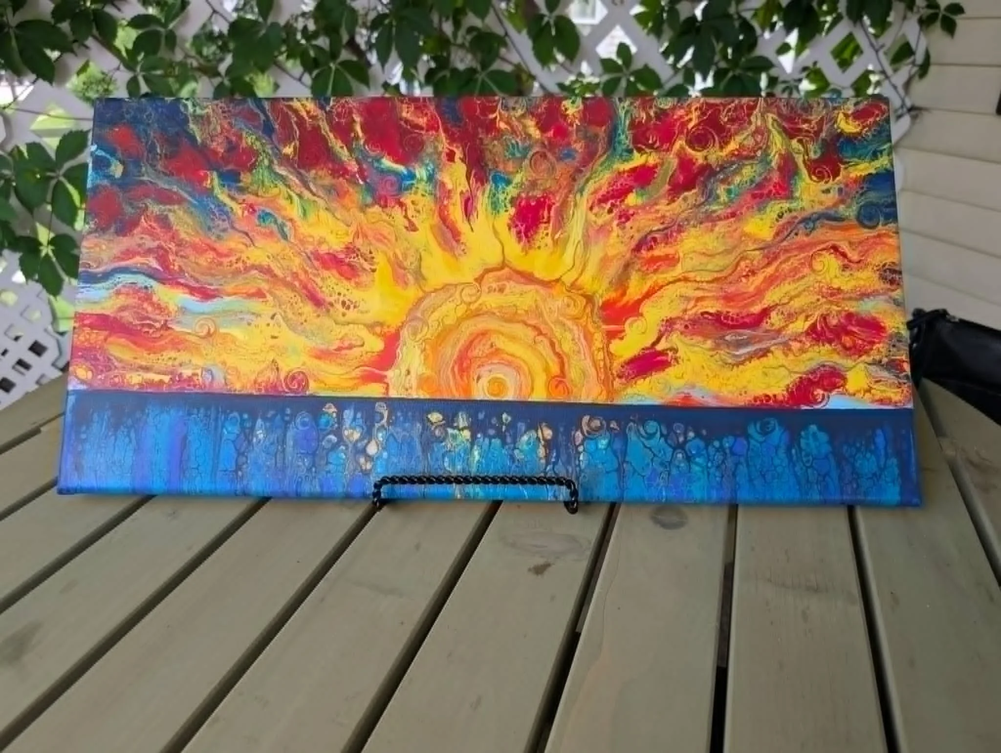 Sunset Fire, by Melanie H