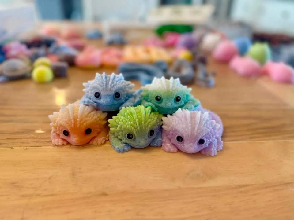 Dragon , Taba Squishy by Tiffany Johnson Handmade
