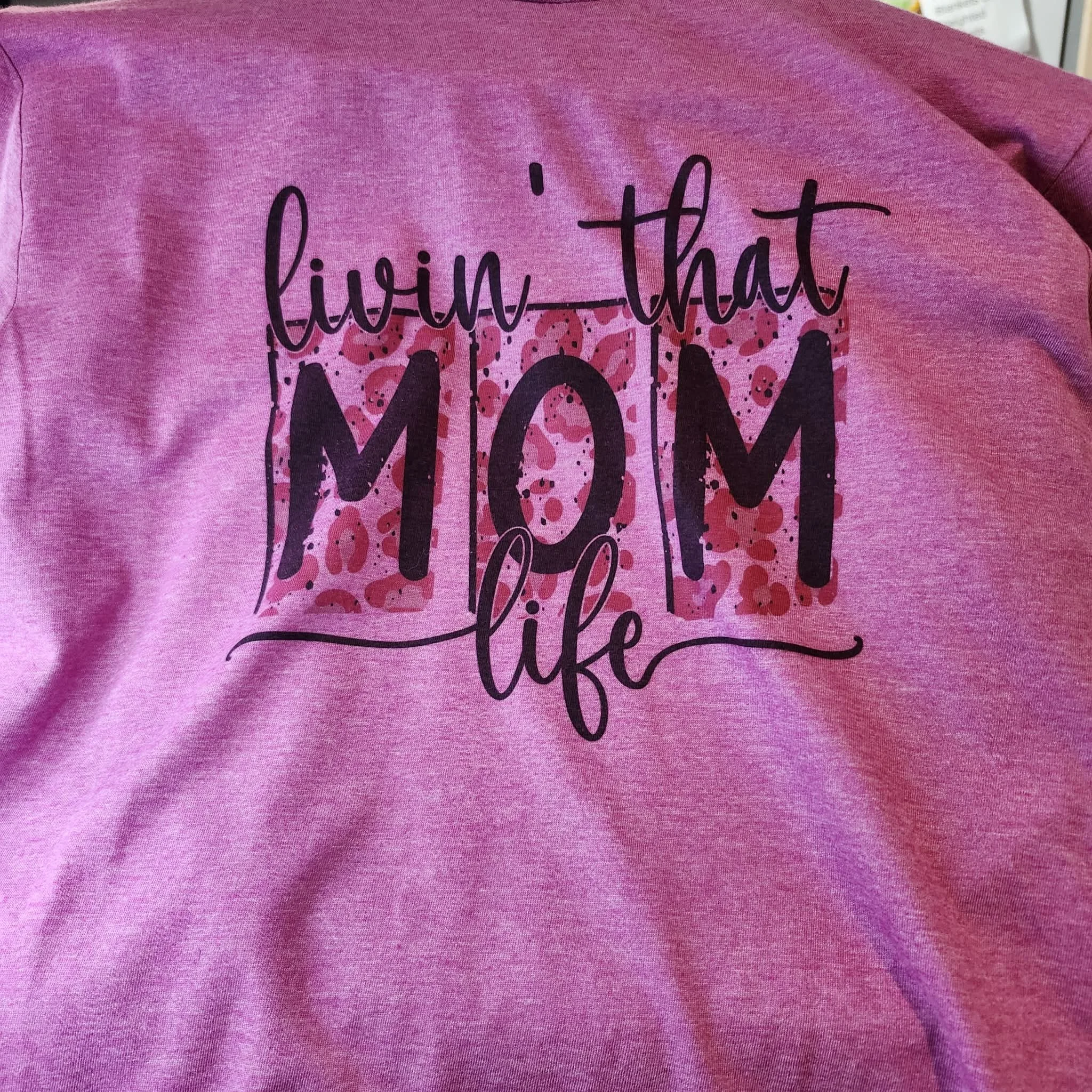 Living That Mom Life, T-Shirt by D. Dawes Designs