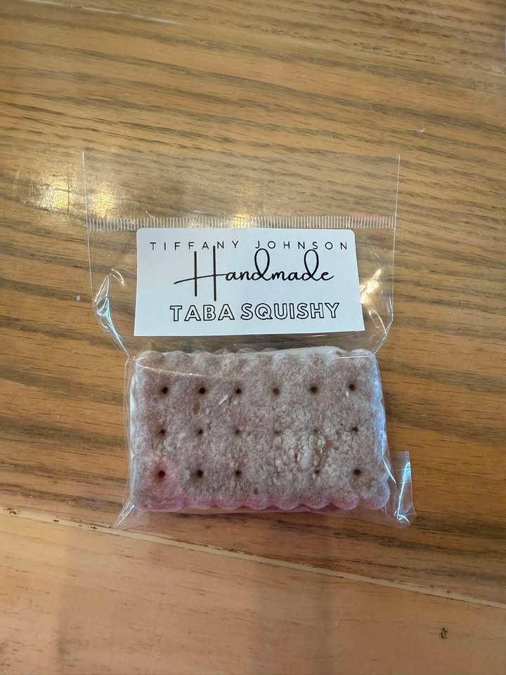 Cookie Taba Squishy by Tiffany Johnson Handmade