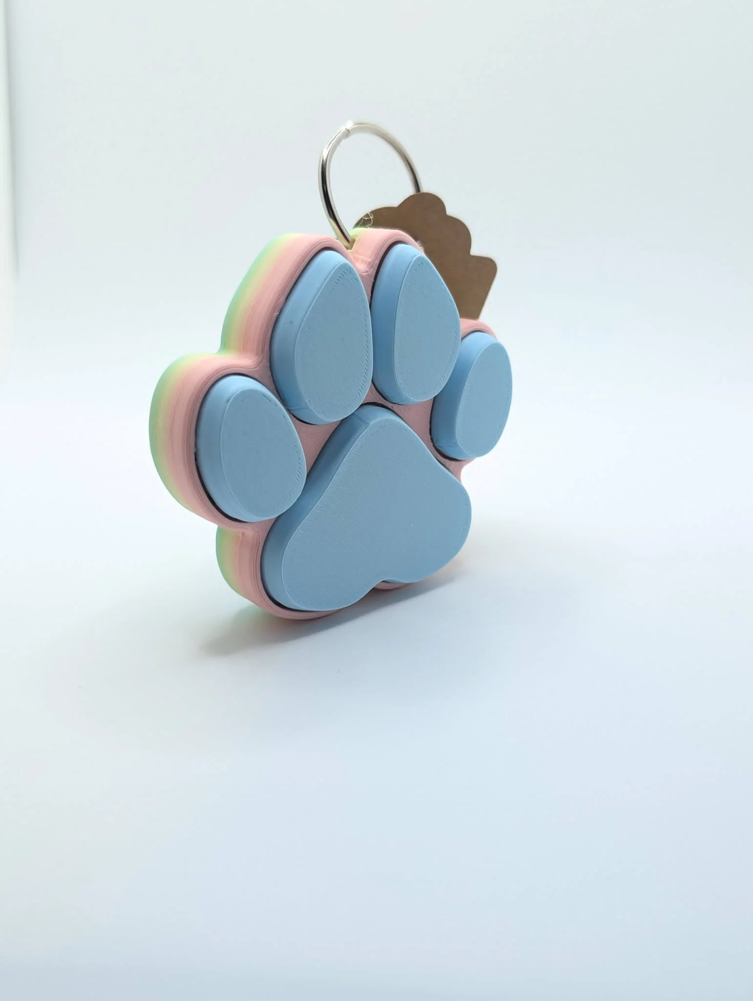 Large Paw Print Clicker by JT Printed Layers