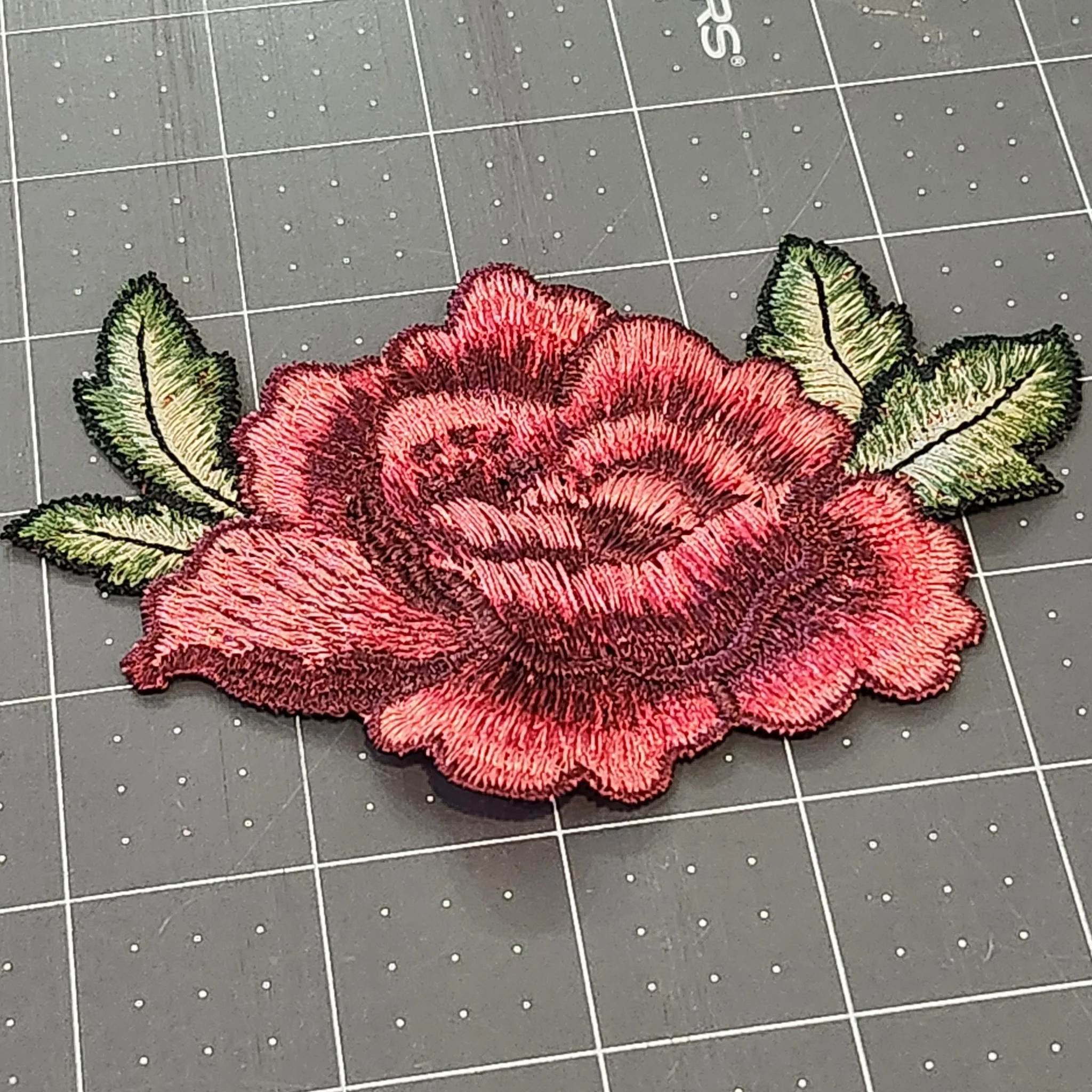 Red Rose Patch