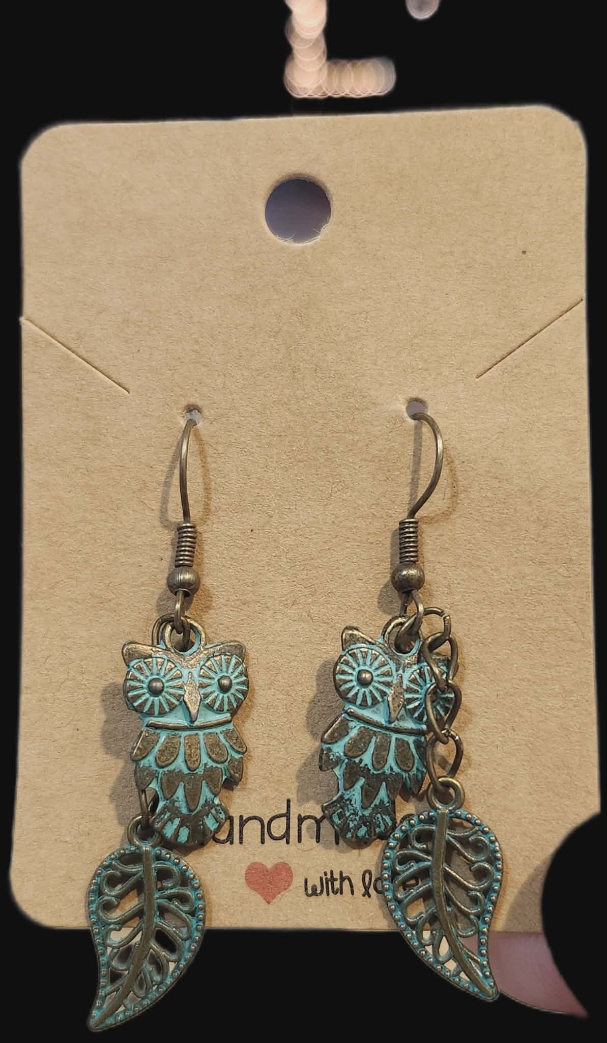 Owl Earrings by Sarah C