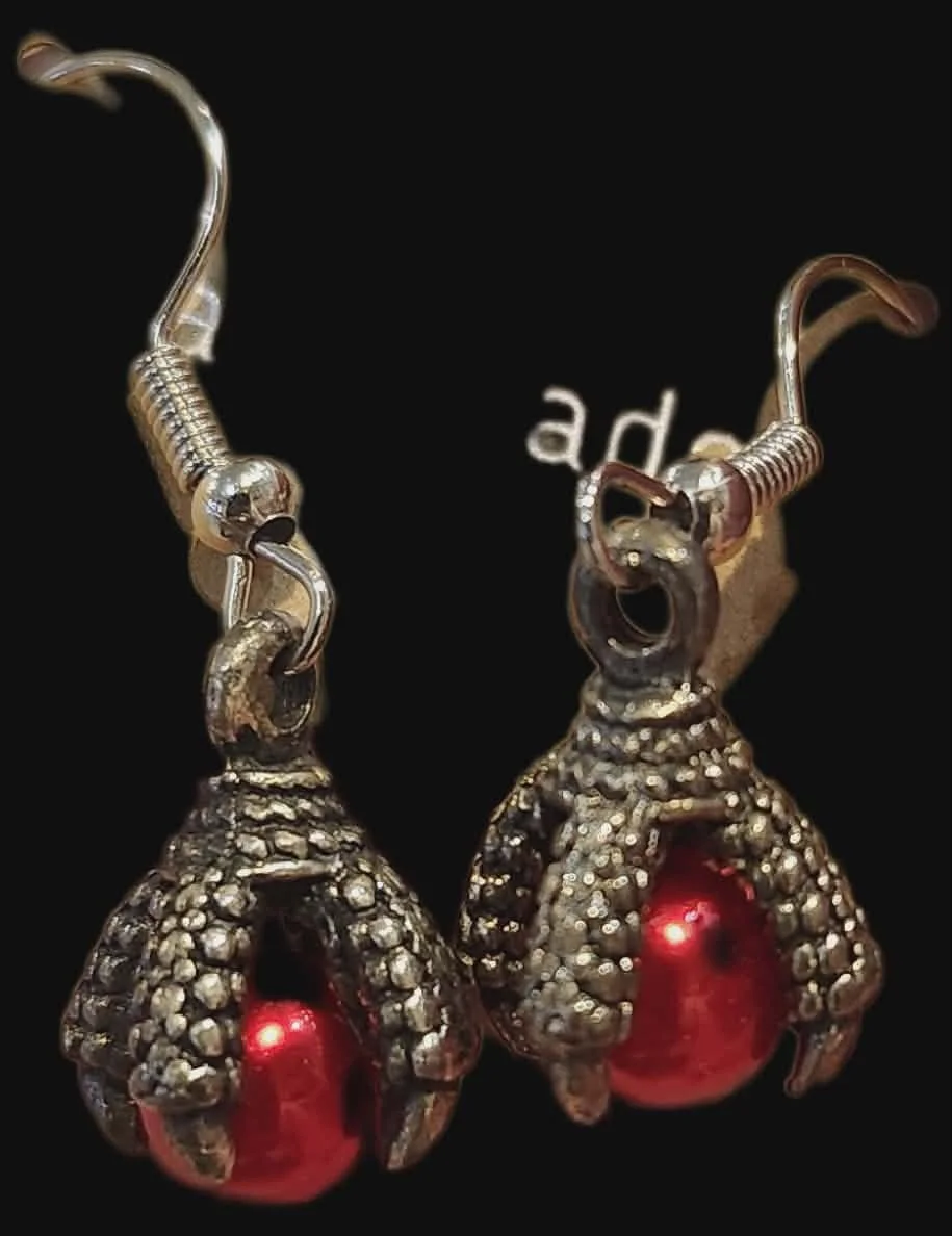 Dragon Claw Earrings by Sarah C
