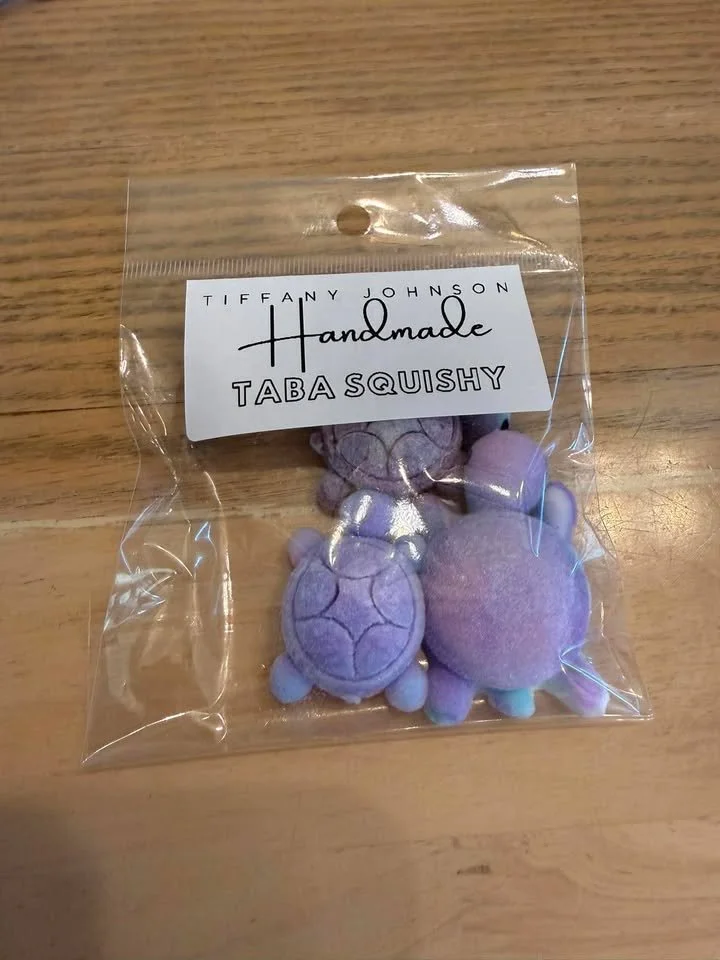 Trio Turtle Taba Squishy by Tiffany Johnson Handmade