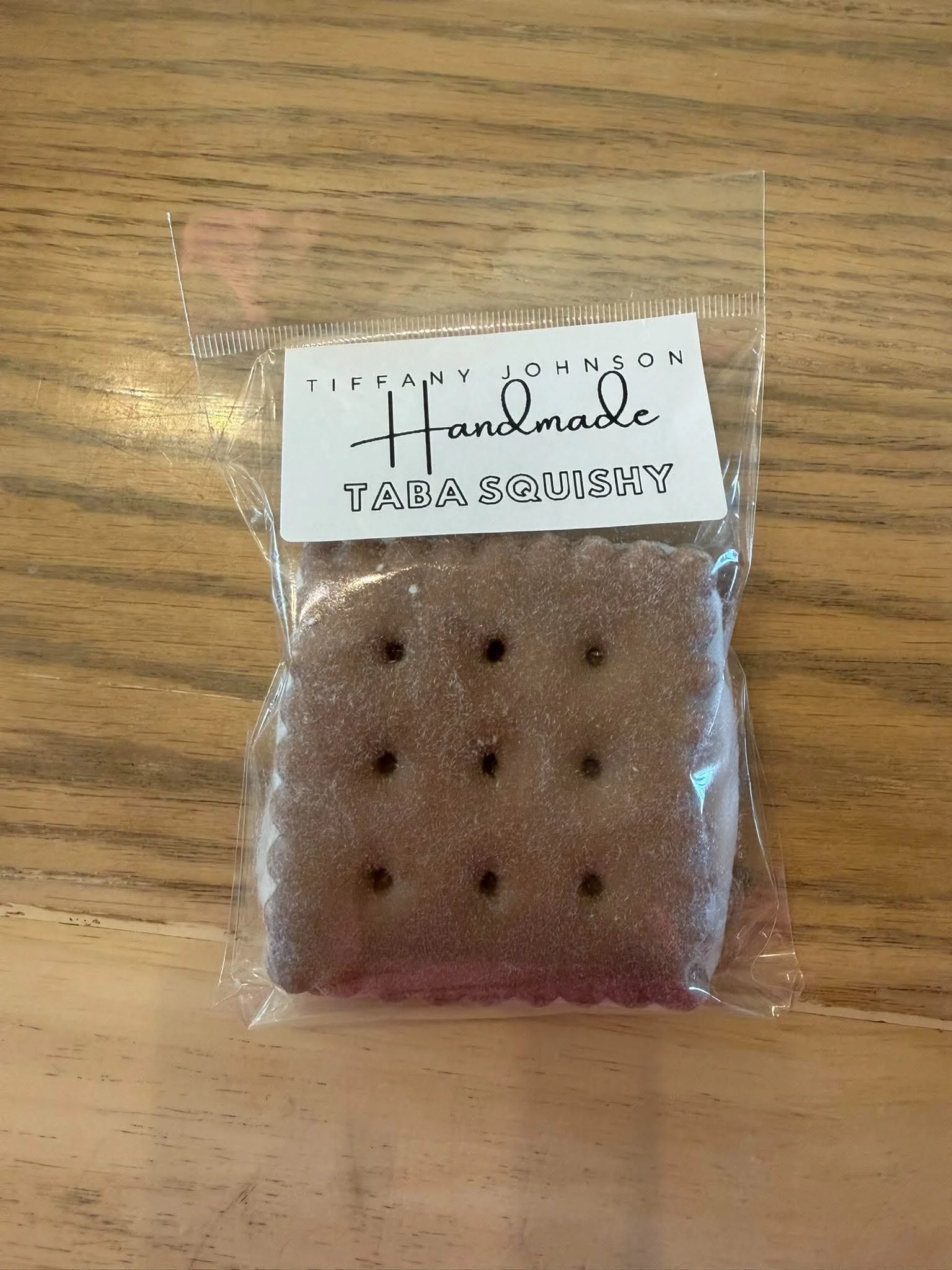 Sandwich , Taba Squishy by Tiffany Johnson Handmade