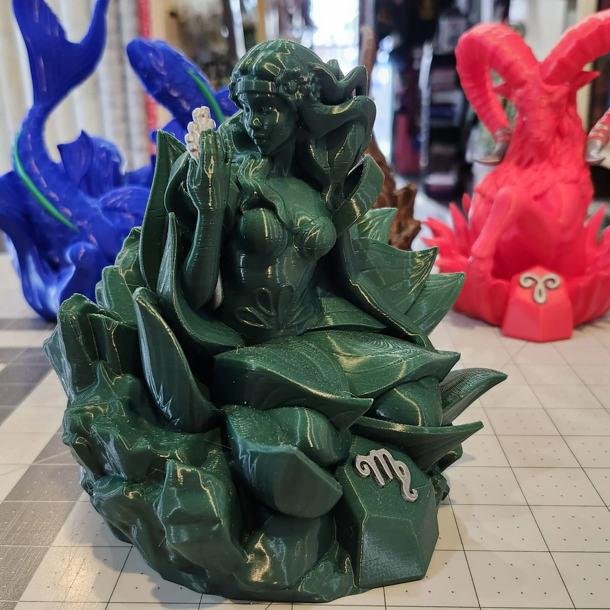 Virgo Zodiac by Holly Ripley