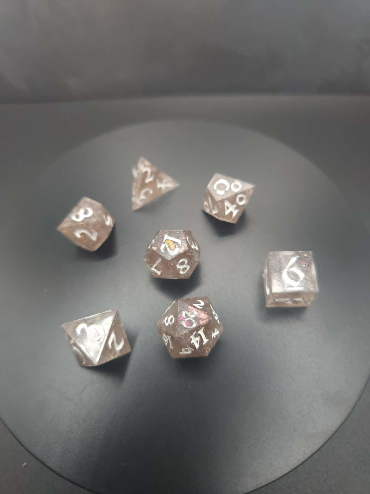 7pc Mini Dice Set by Taeolin's Artifacts