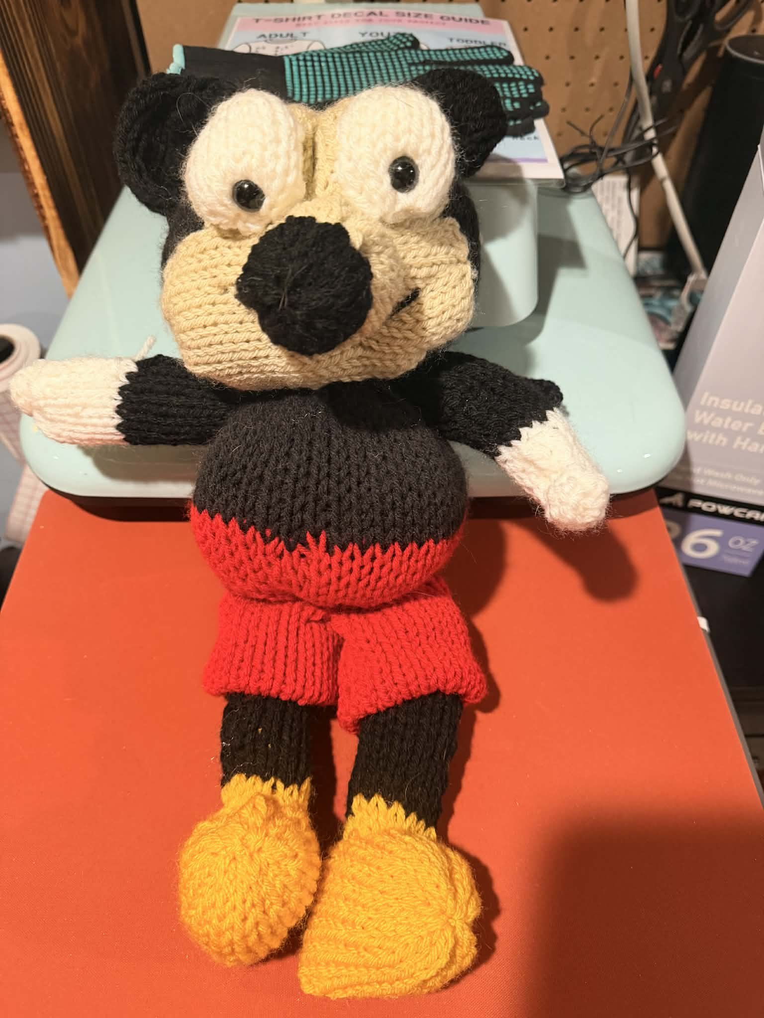 Knitted Mouse by Jenni