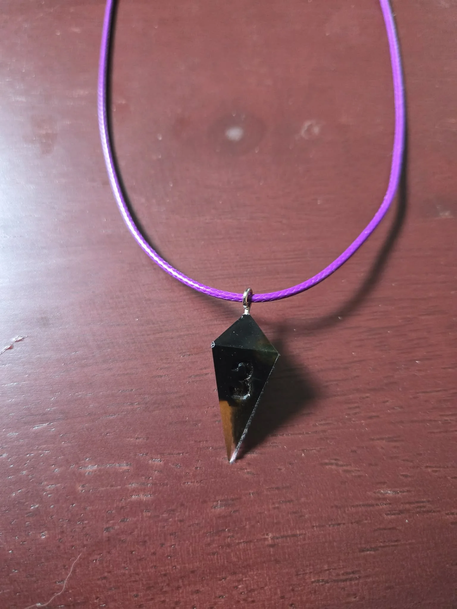 Dice Necklaces by Sarah