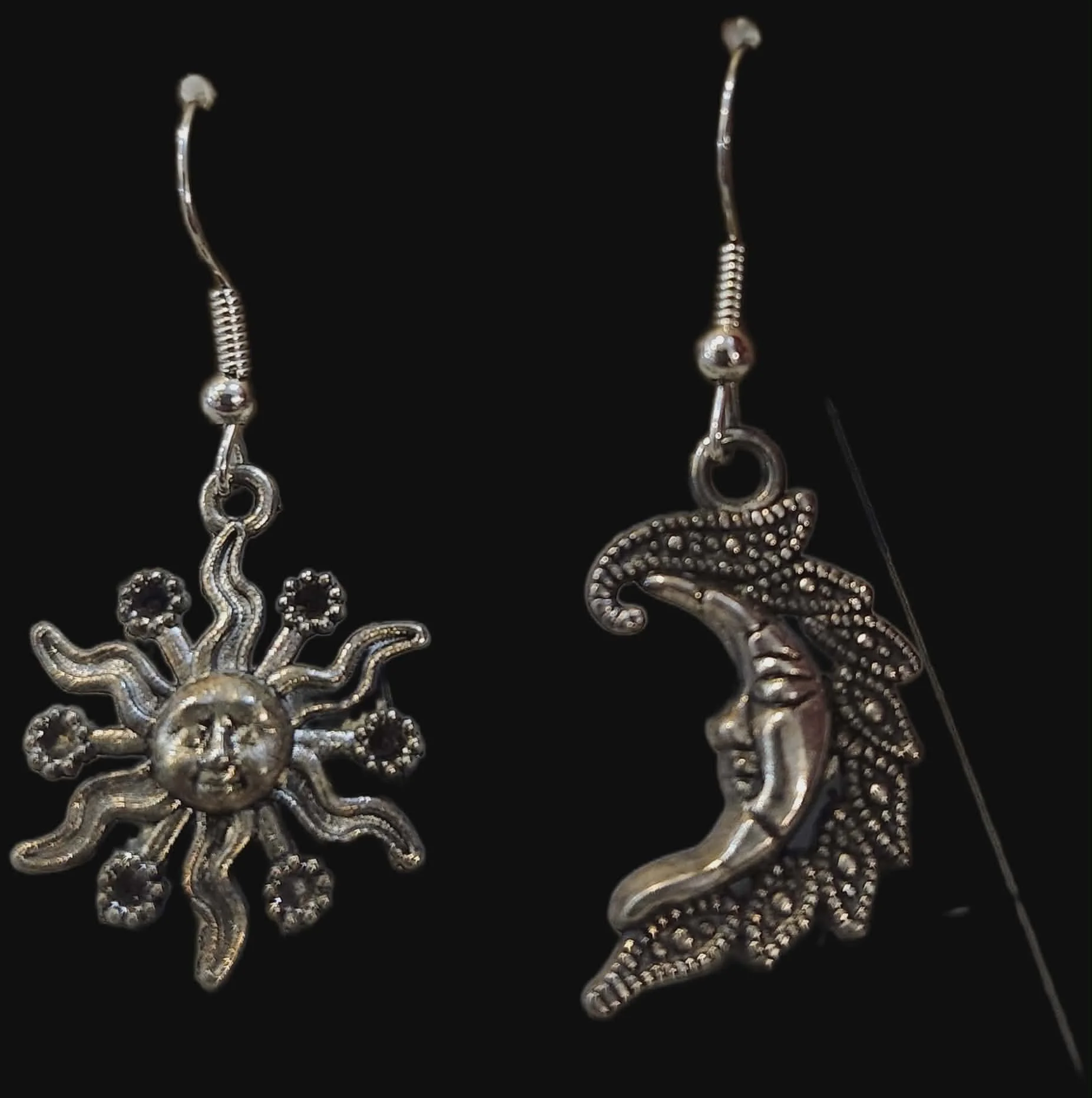 Sun and Moon Earrings by Sarah