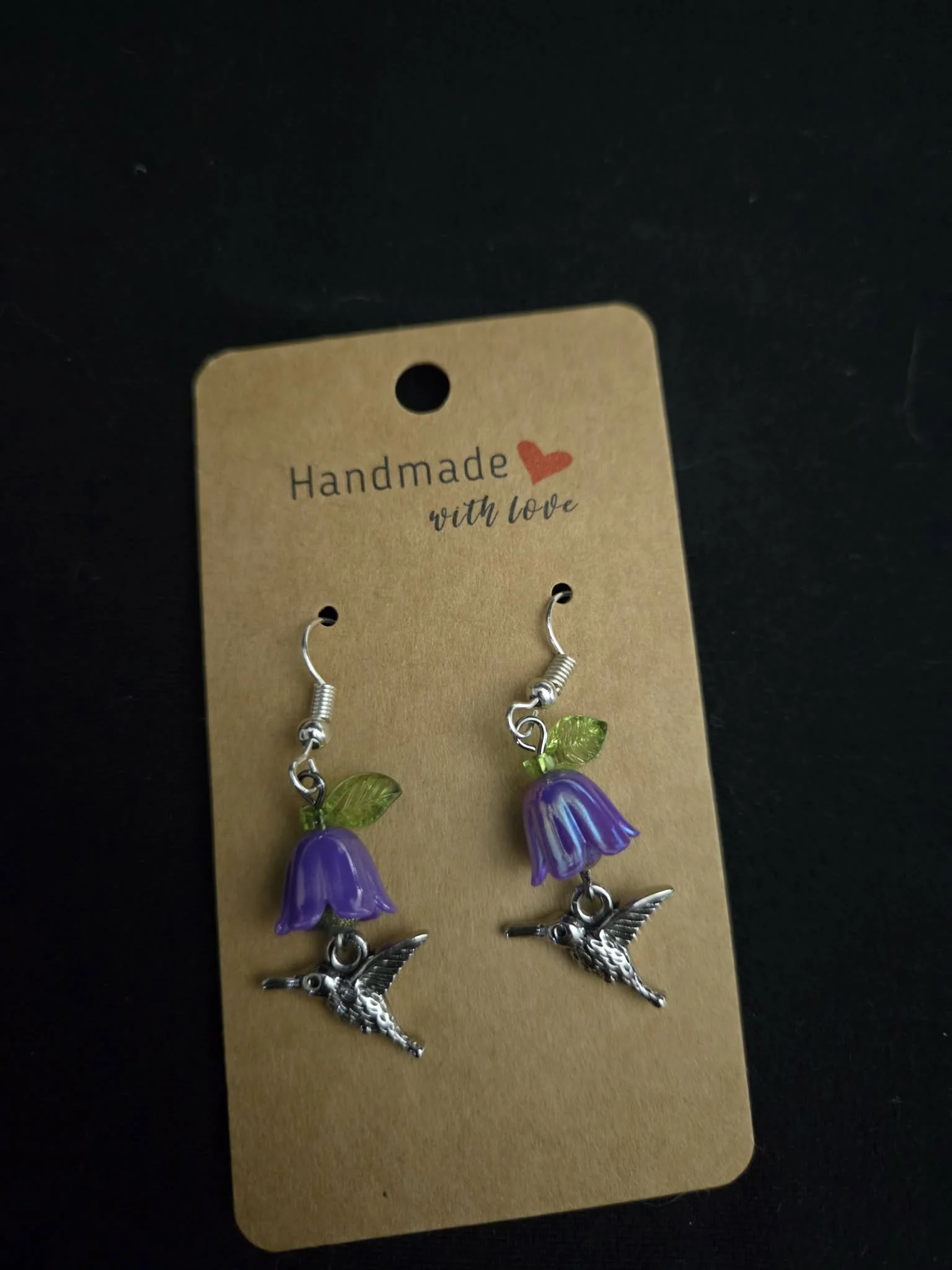Humming Bird Earrings by Sarah