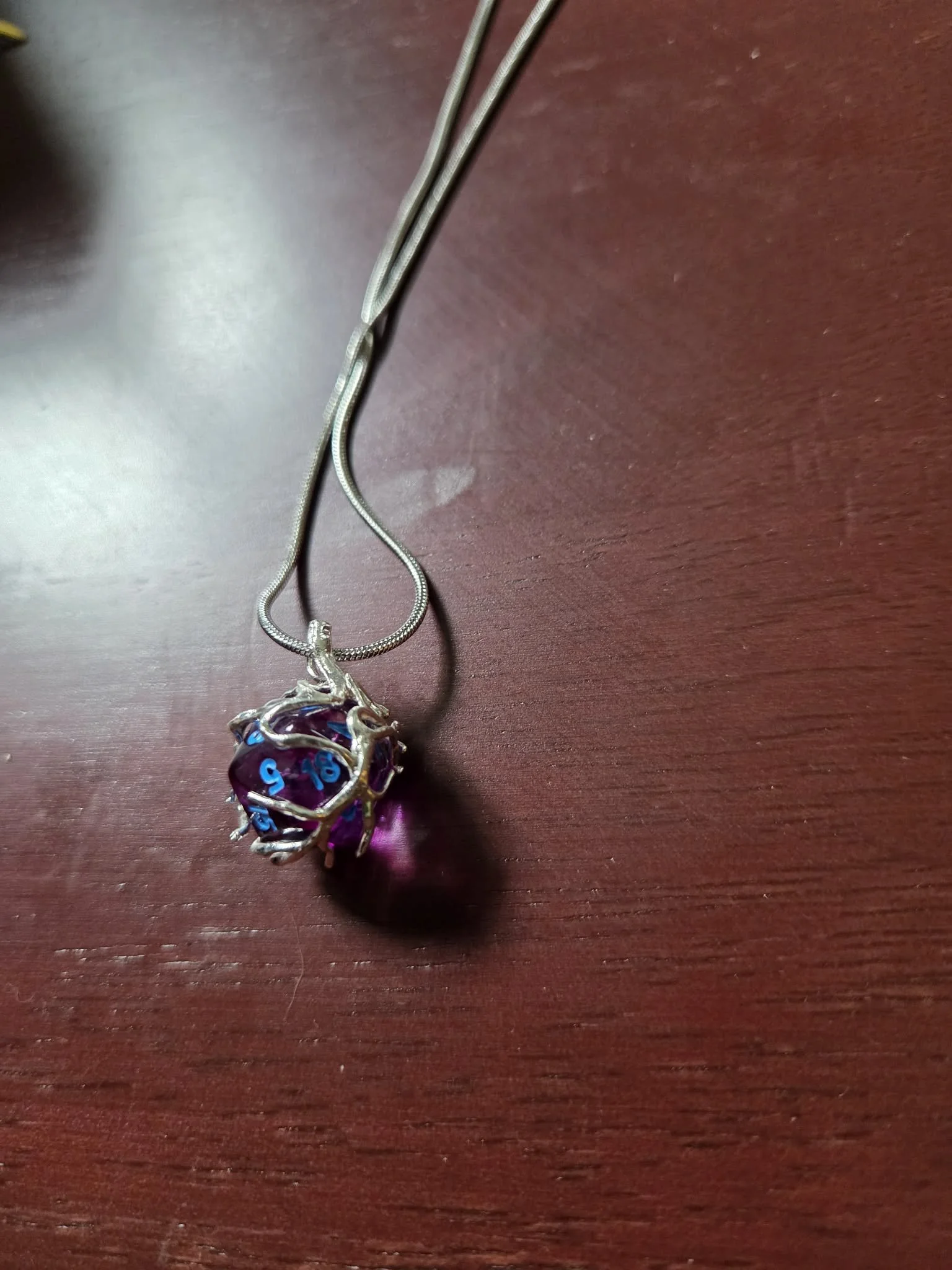 Dice Necklaces by Sarah