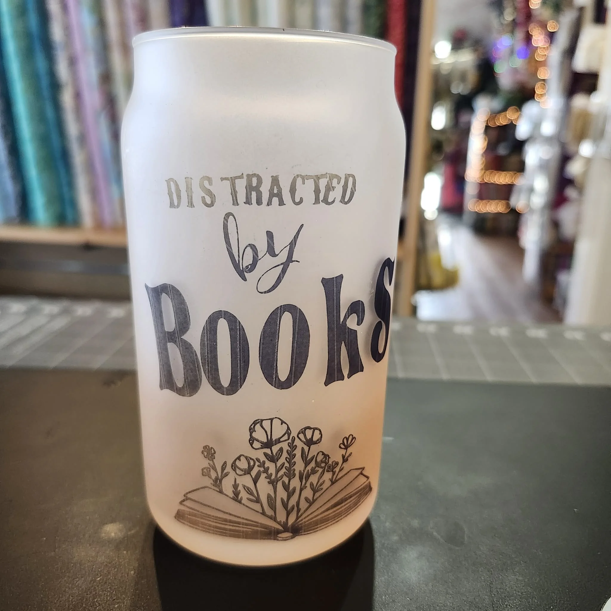 Distracted by Books by Laura