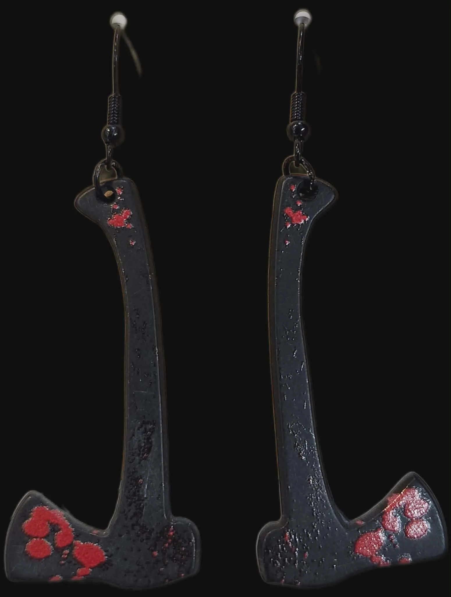 Hatchet Earrings, by Sarah C