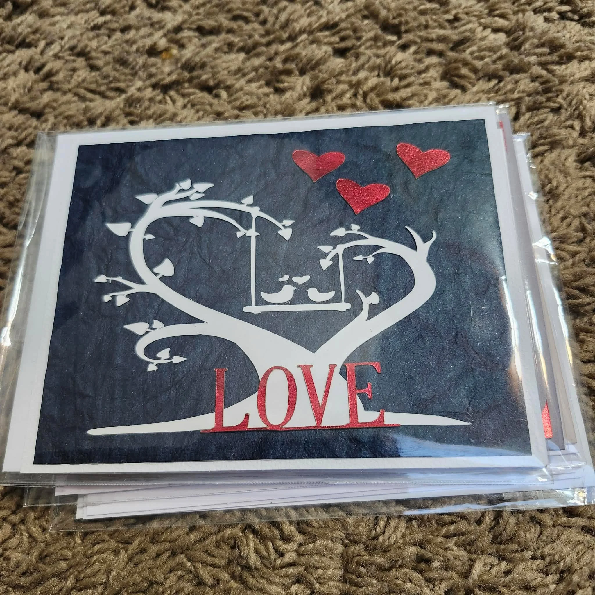 Happy Anniversary Greeting Card by Pawsitive Inspirations