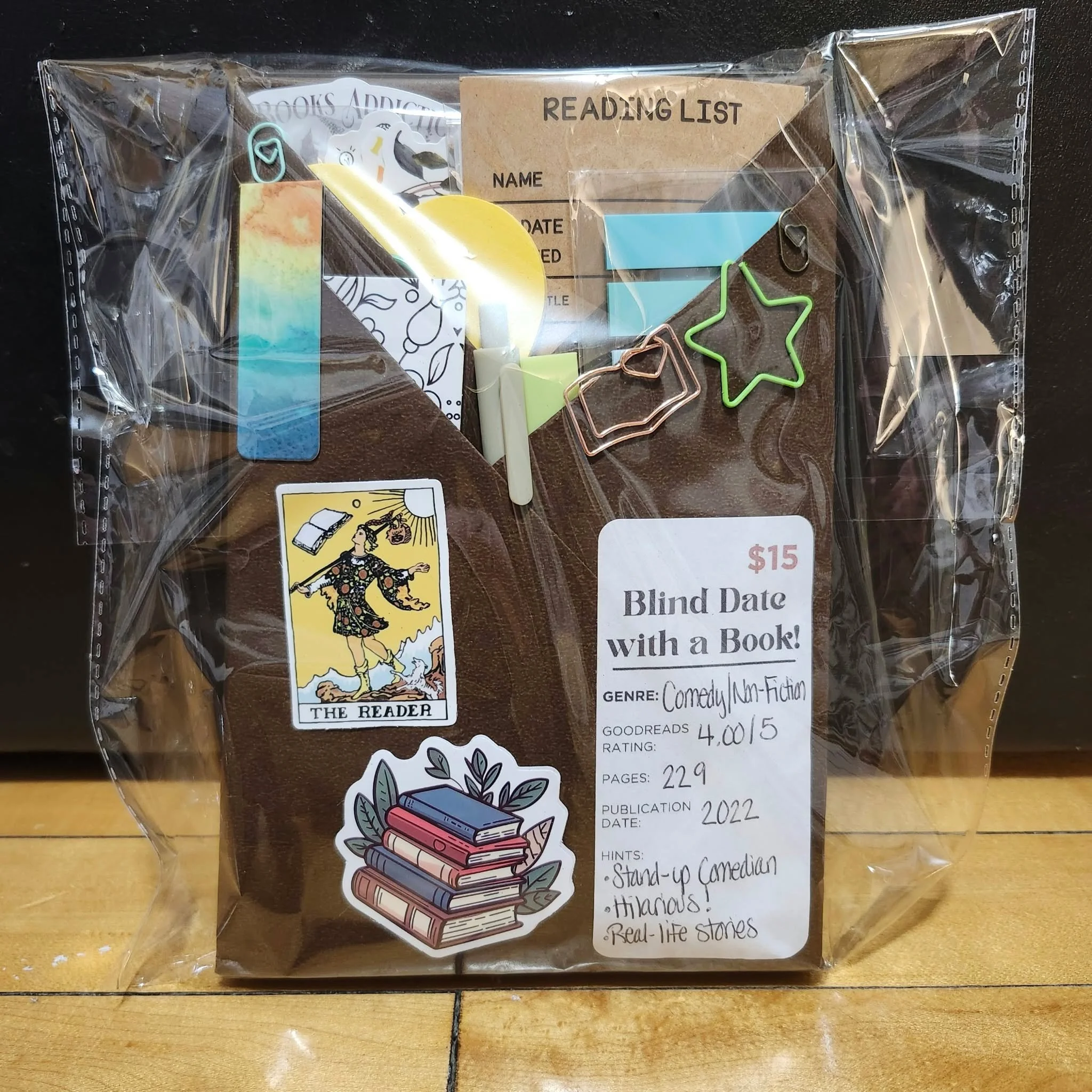 Blind Date With A Book,Coedy / Non Fiction. From Krystina
