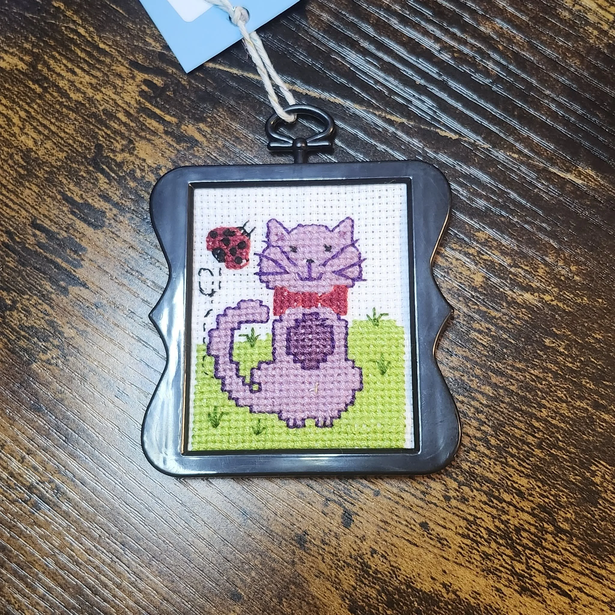 Cat Cross Stitch by Madison Allen