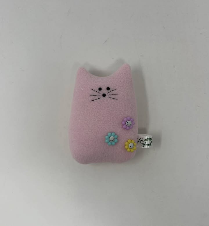 Flower Cat Plushie by Life Afresh