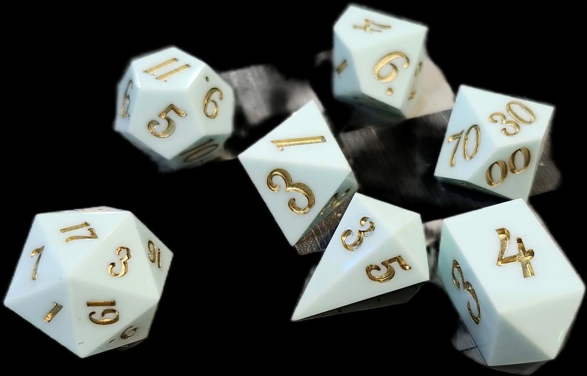 7pc Dice Set by Taeolin's Artifacts