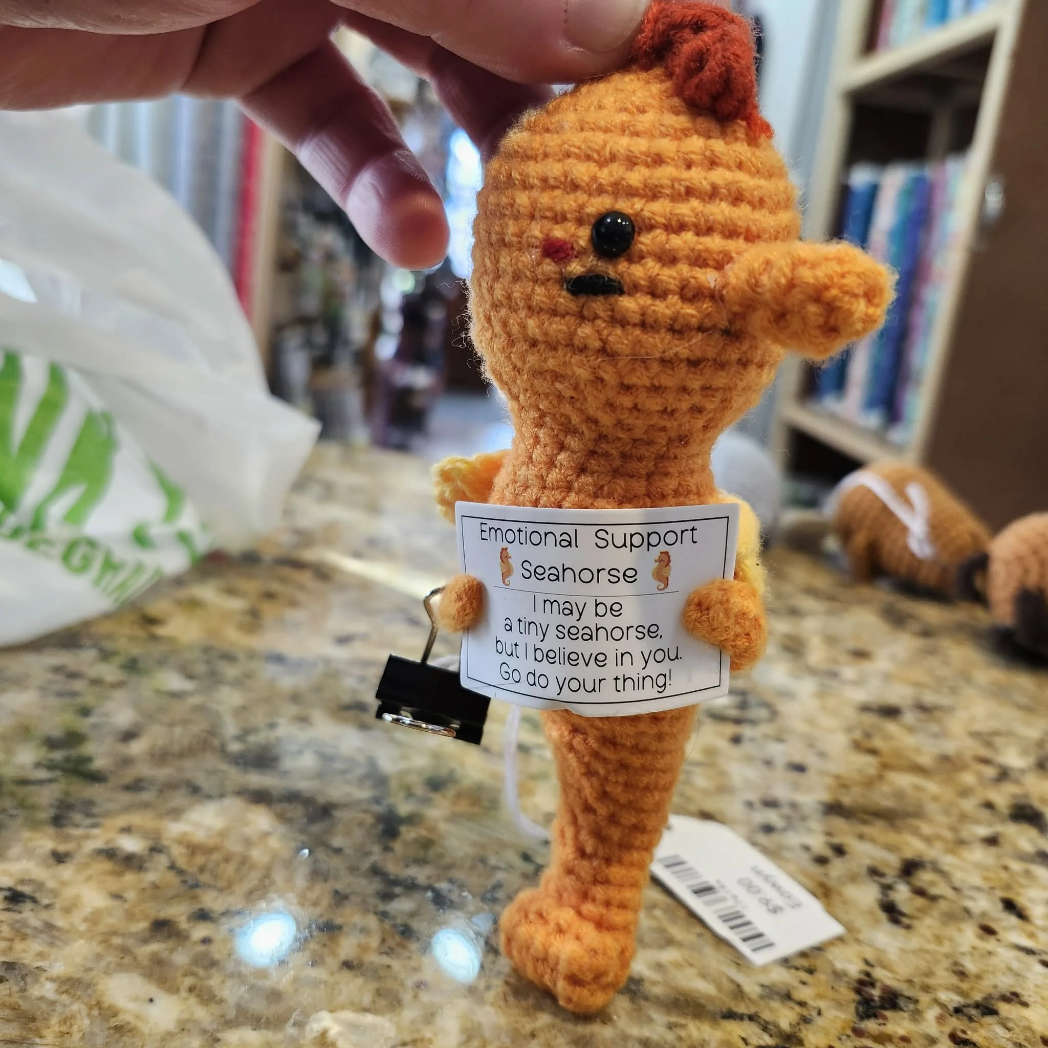 Emotional Support Sea Horse