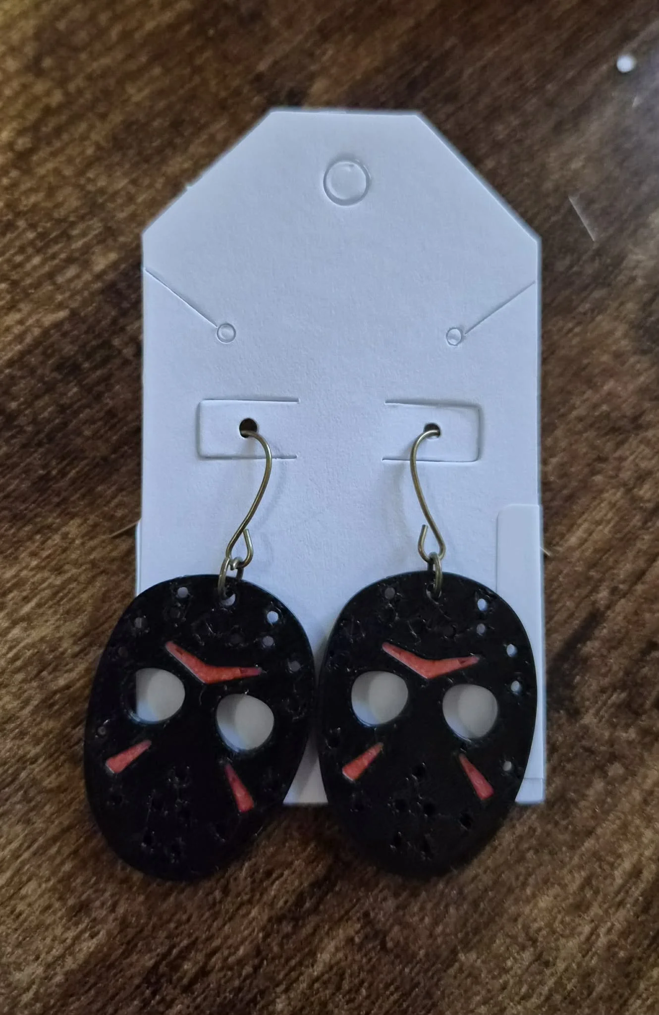 Mask Earrings by Howard