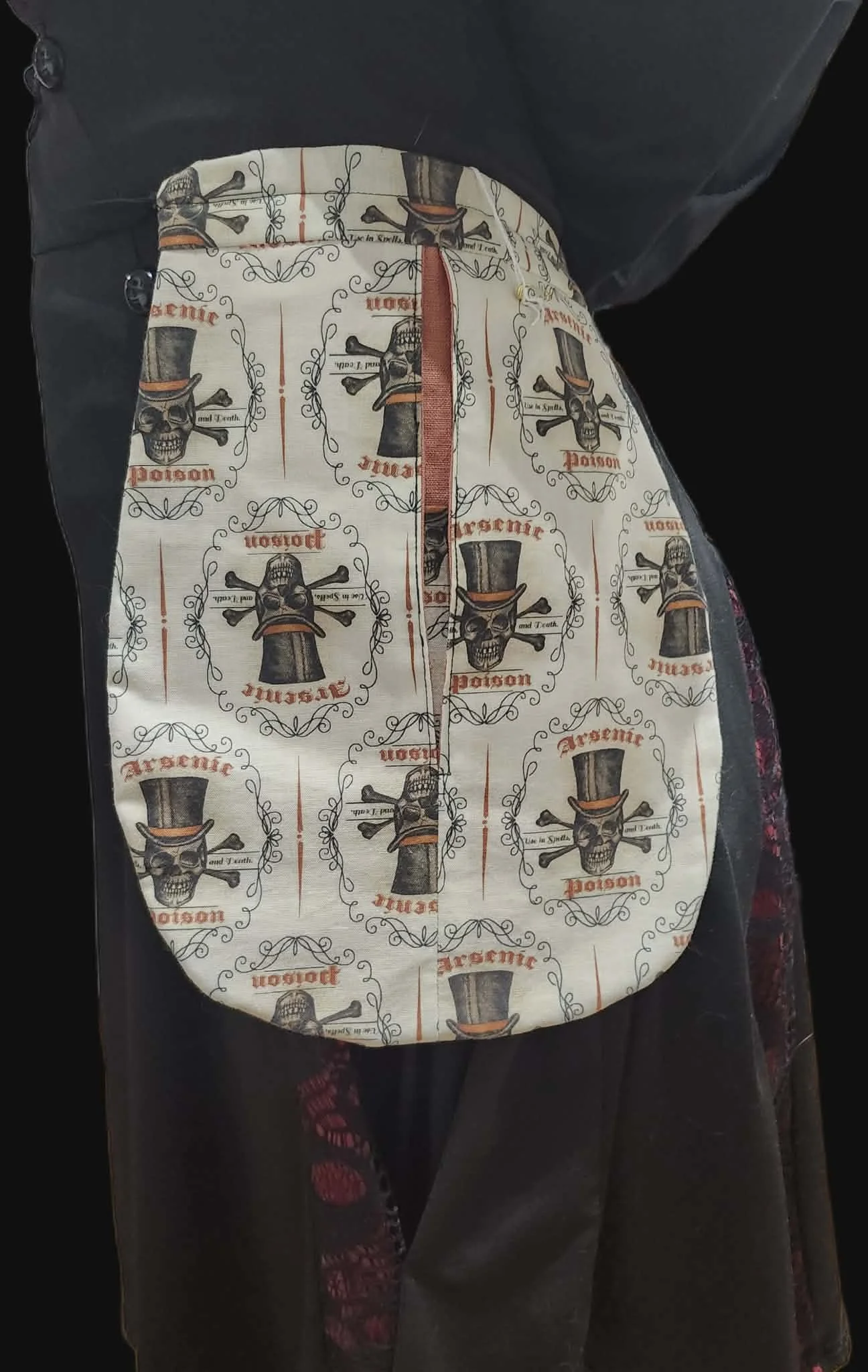 18th Century Pocket, Adult Size, by Needle Brush Hand Pen