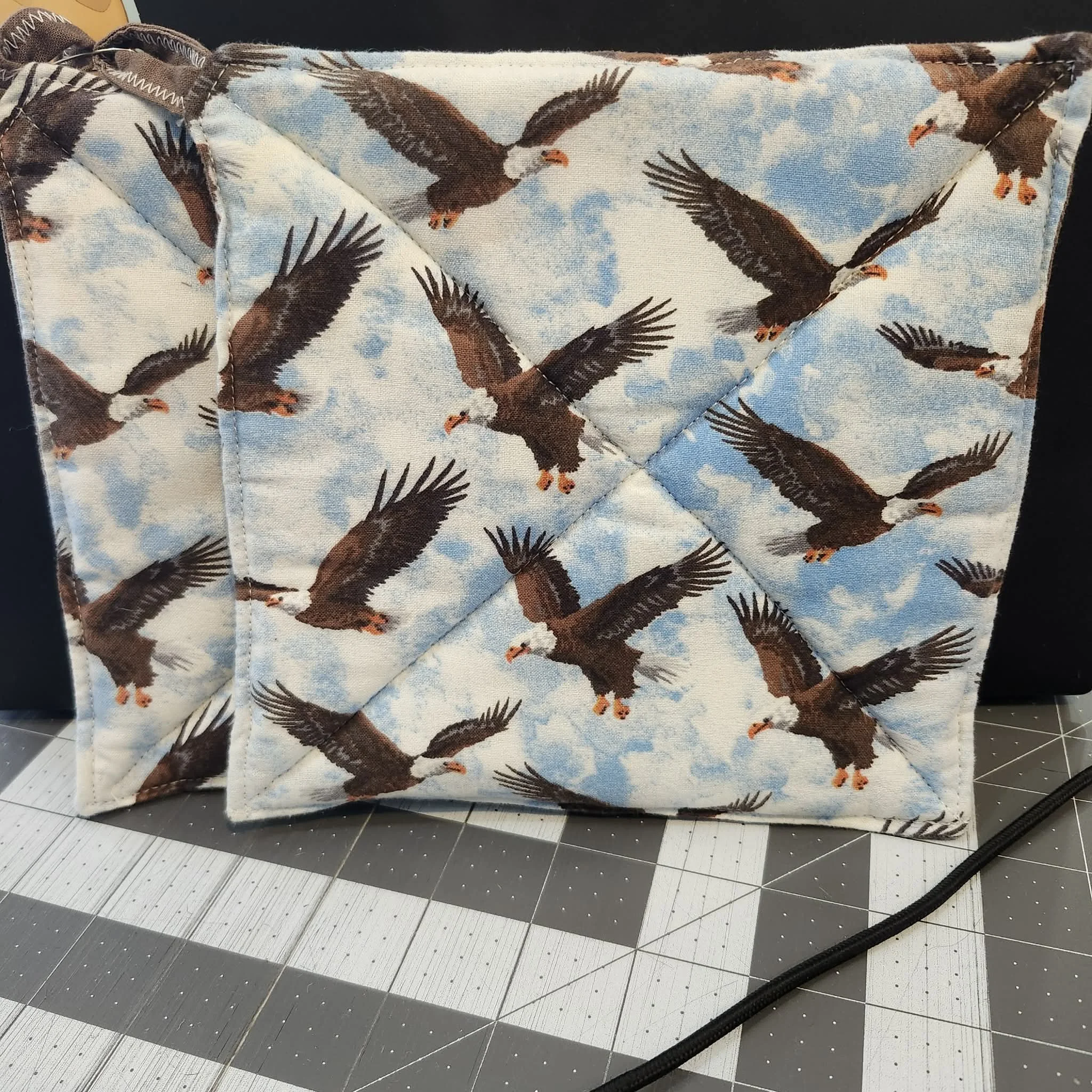 Eagle Pot Holder by Aundrea