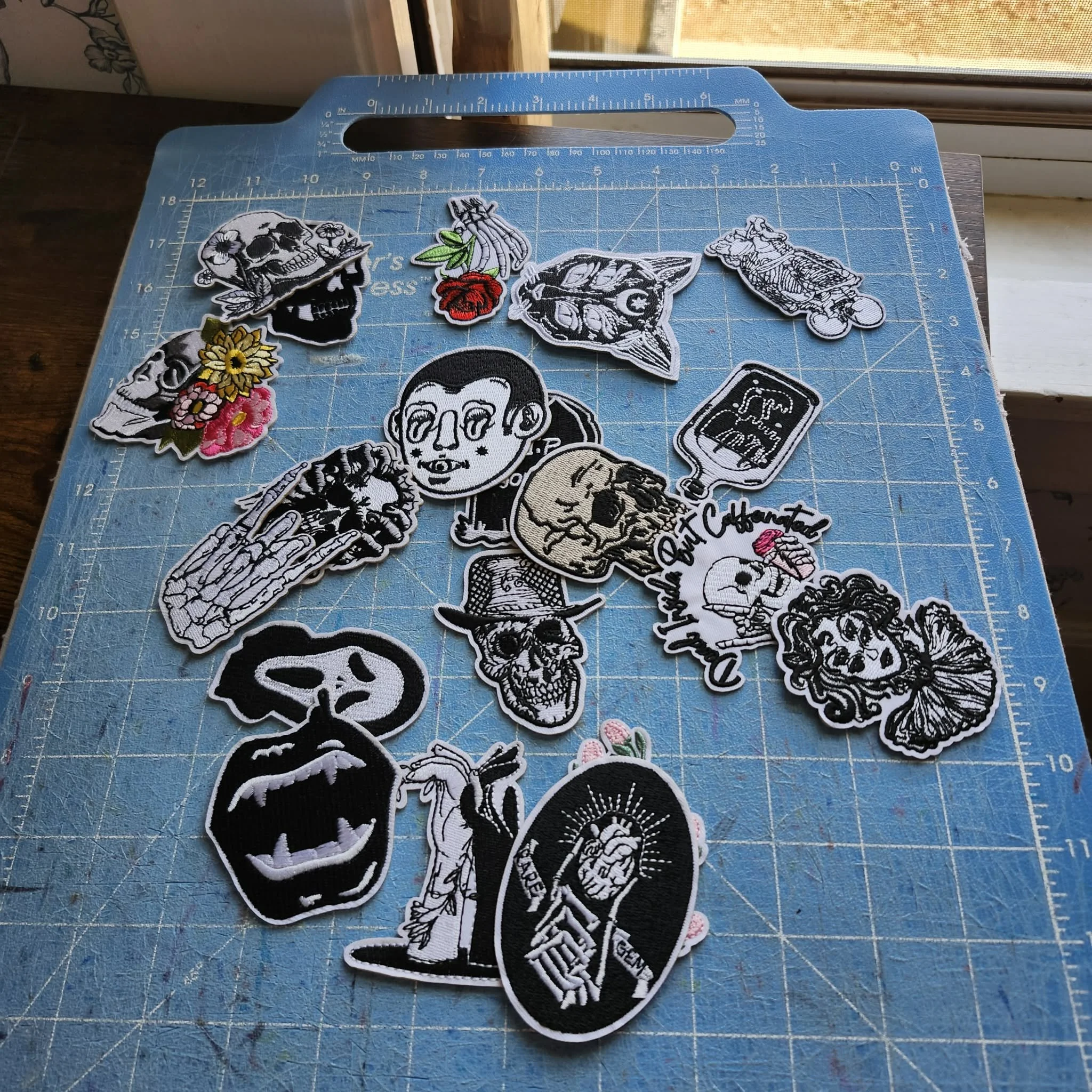 Halloween Themed Iron On Patches