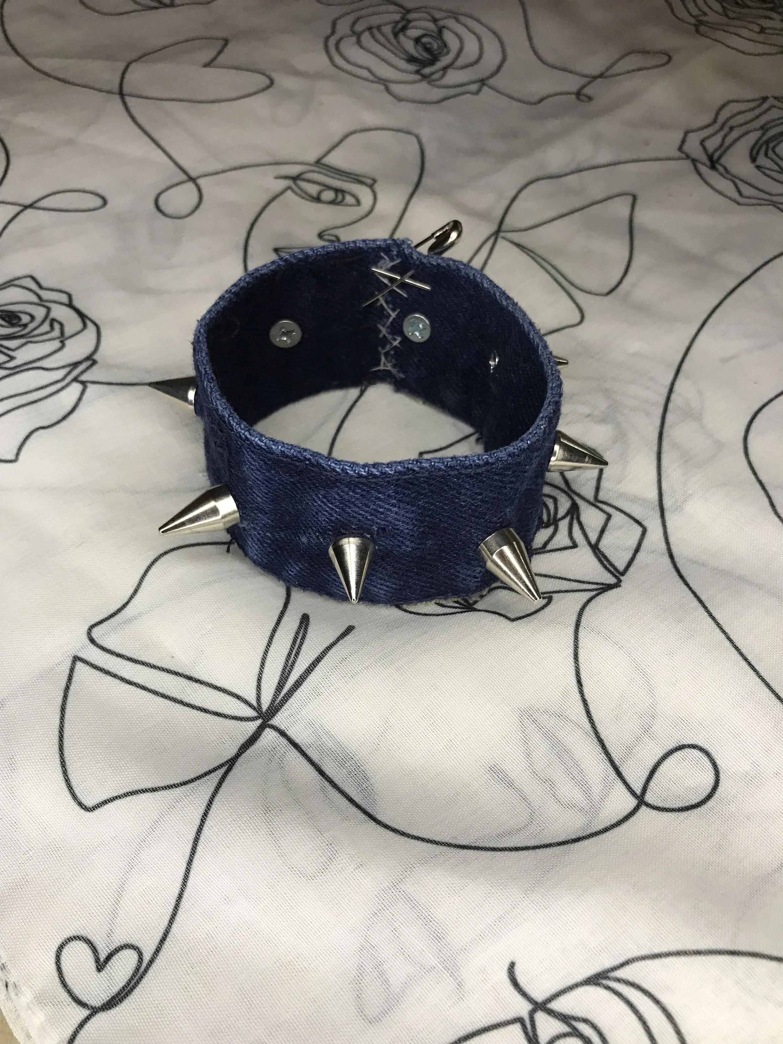 Spiked Cuff by, Subculture Crafts