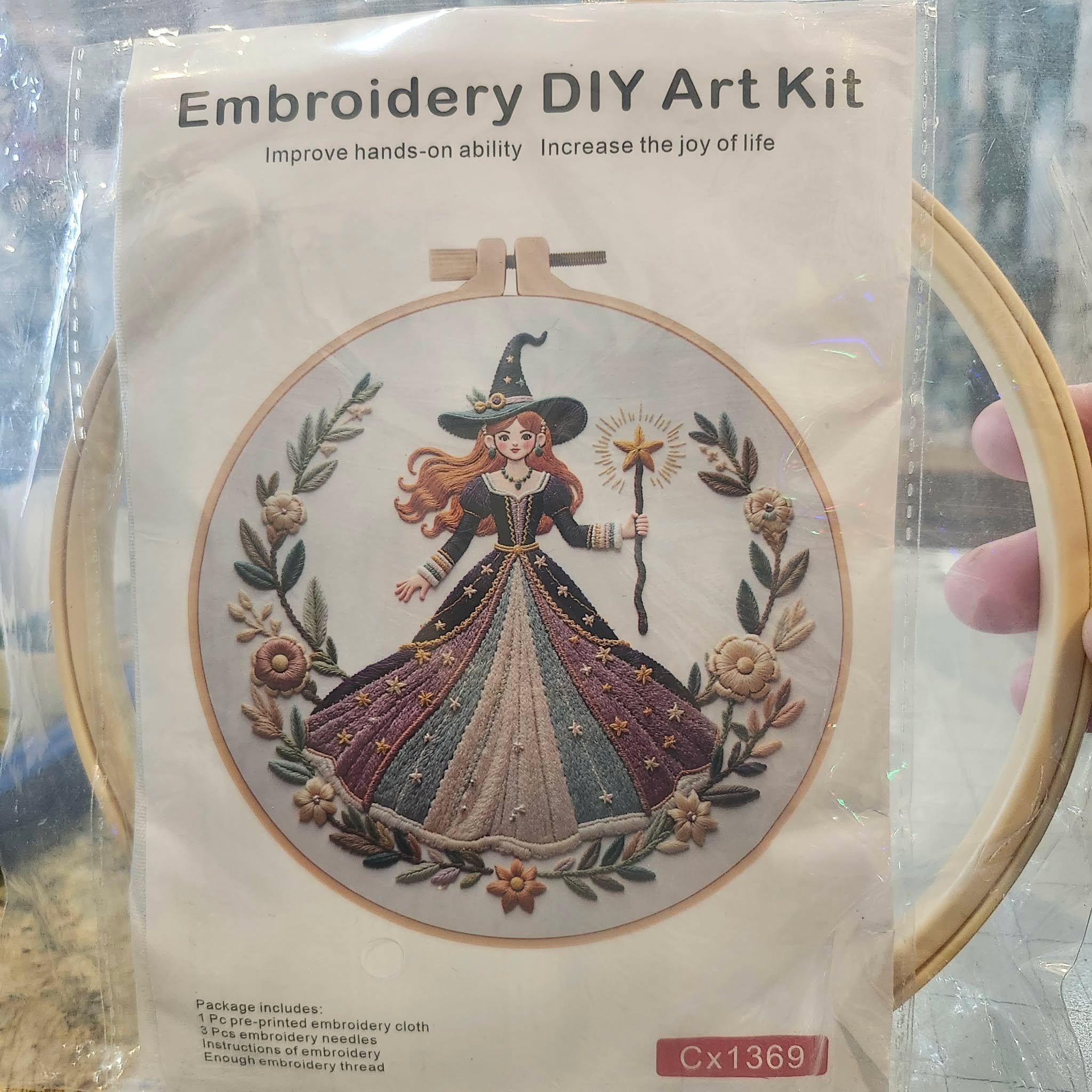 Good Witch Embroidery Kit