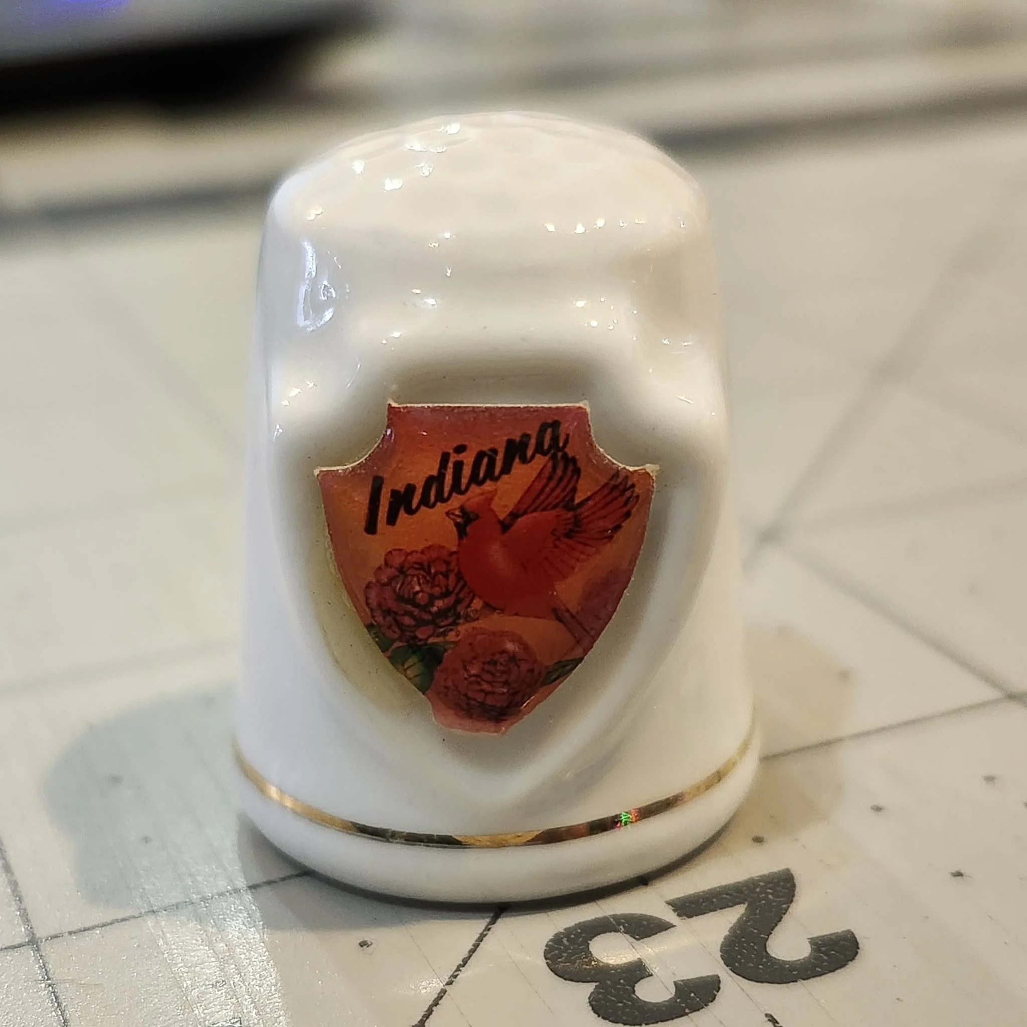 Indiana, Antique Thimbles, Sold By Life With Lemmons