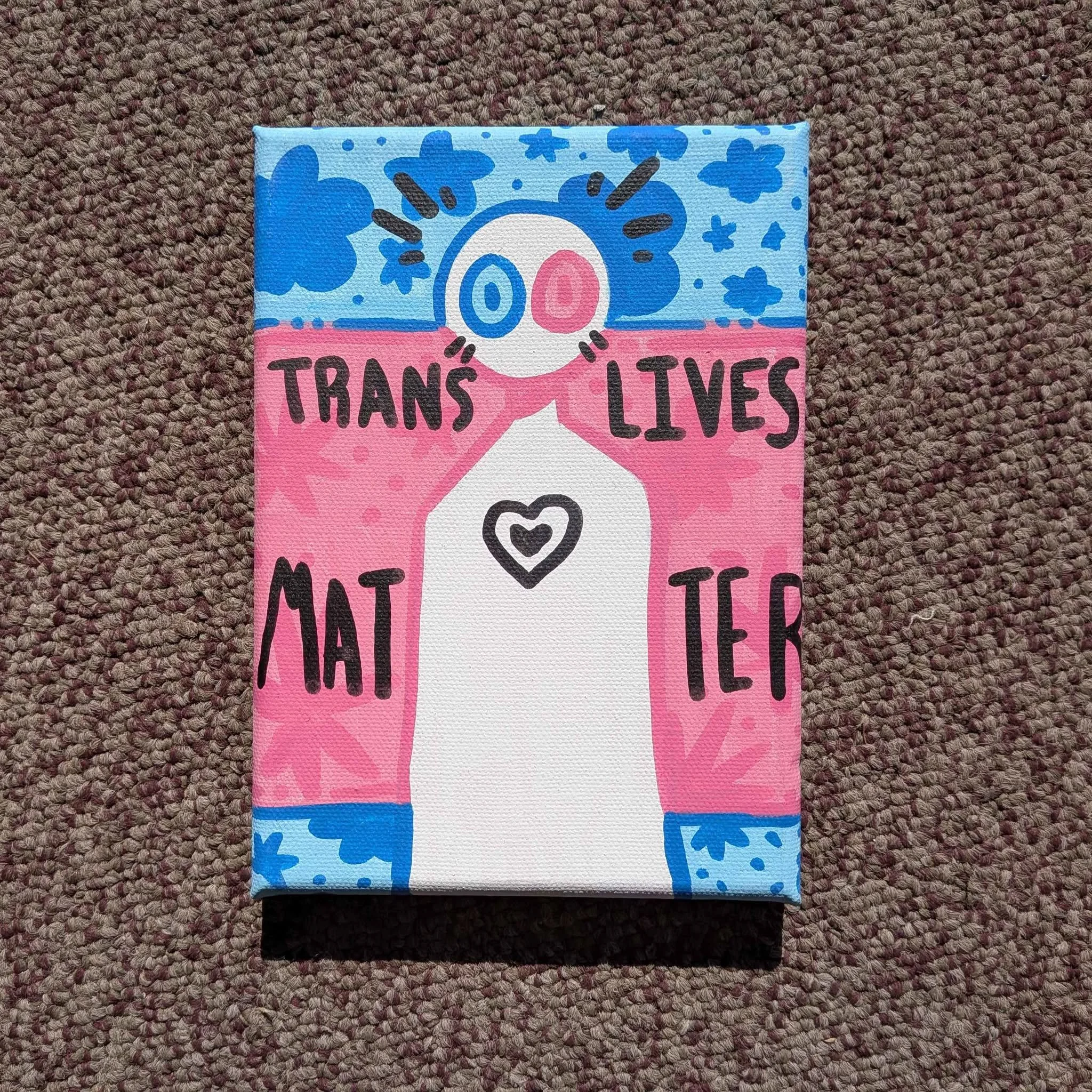 Trans Lives Matter by Alien Friends