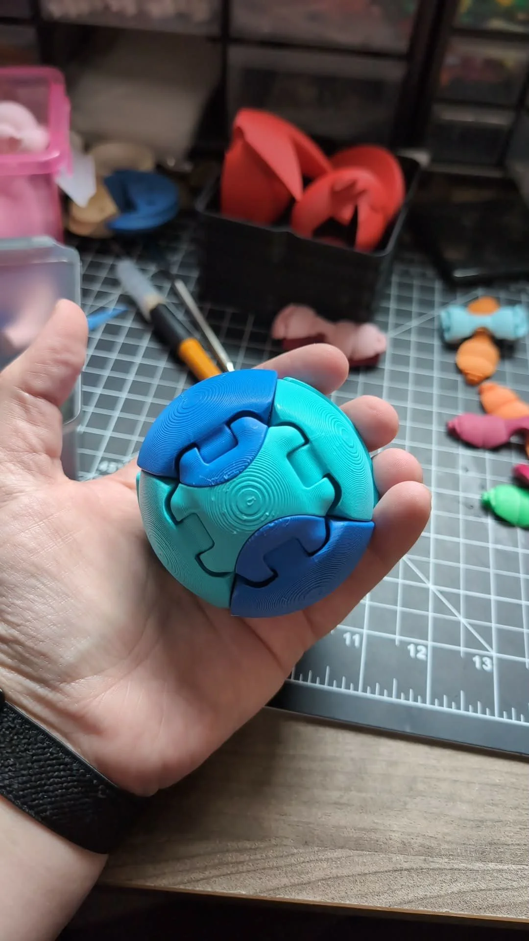Large Zorbles  by JT Printed Layers LLC