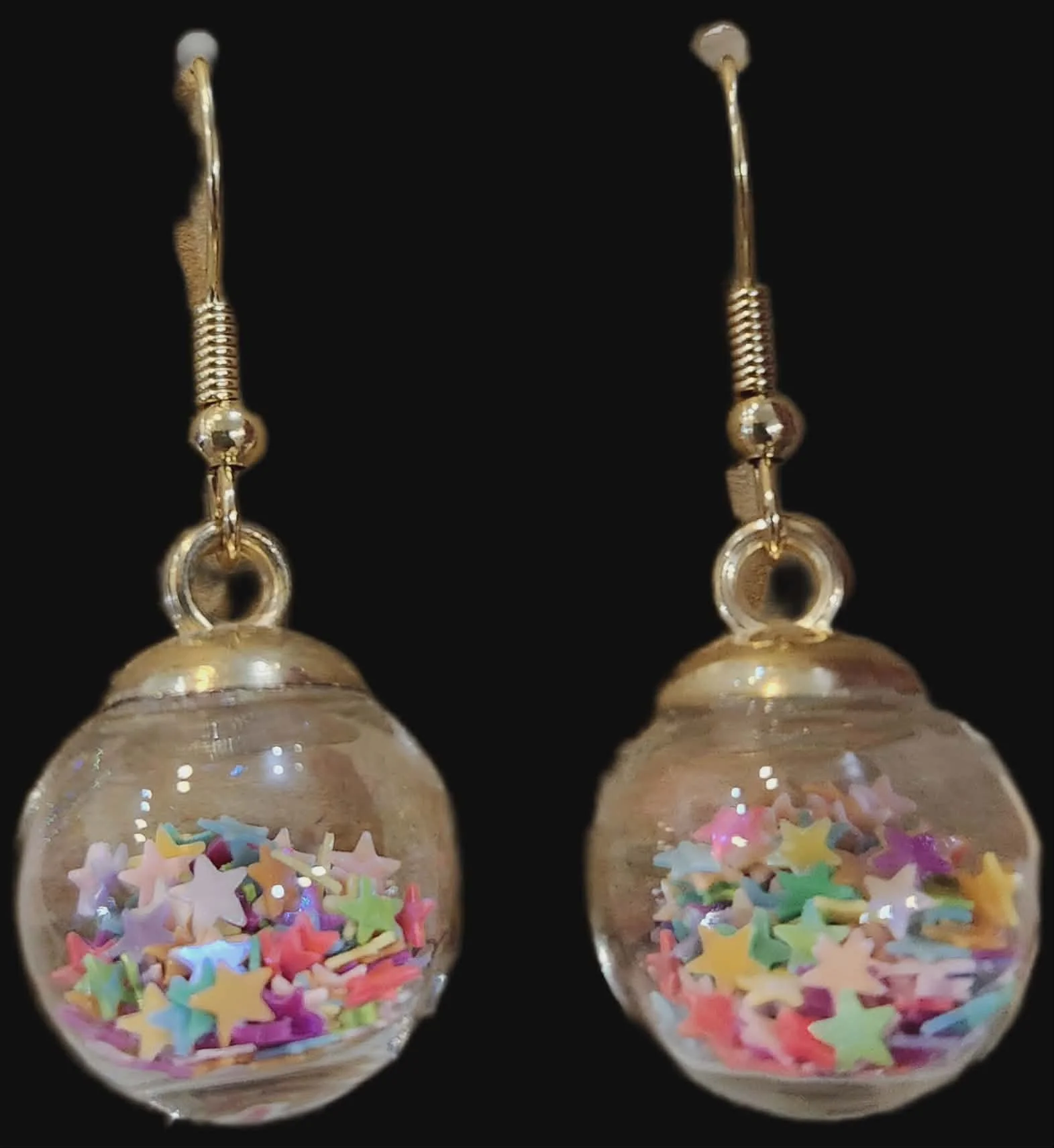 Star Globe Earrings by Sarah