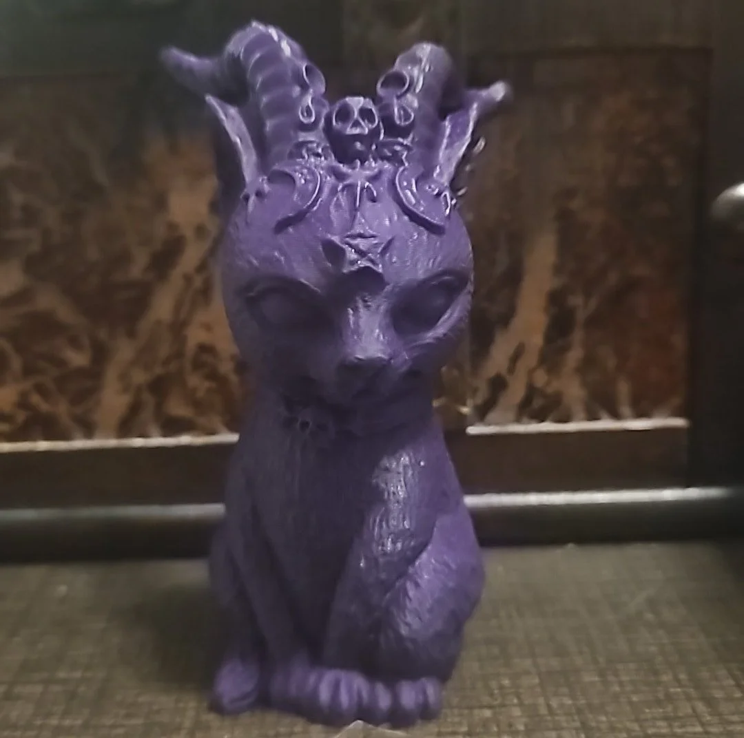 Deamon Cat, 3D Printed by Joel G