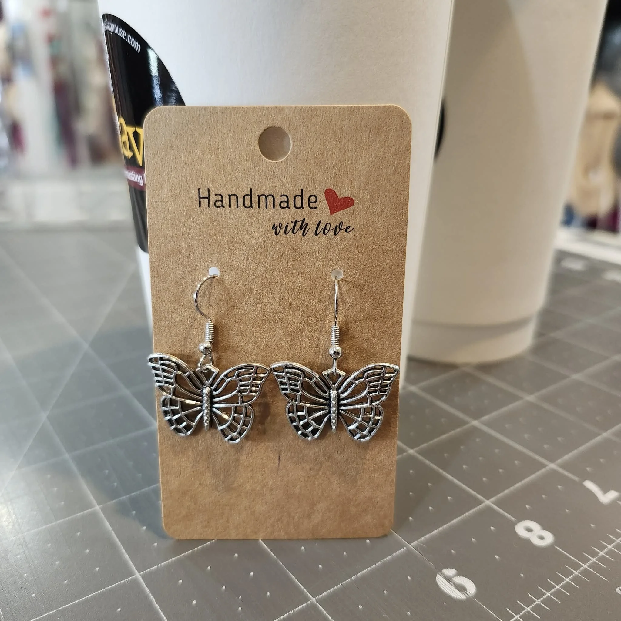 Butterfly Earrings by Sarah