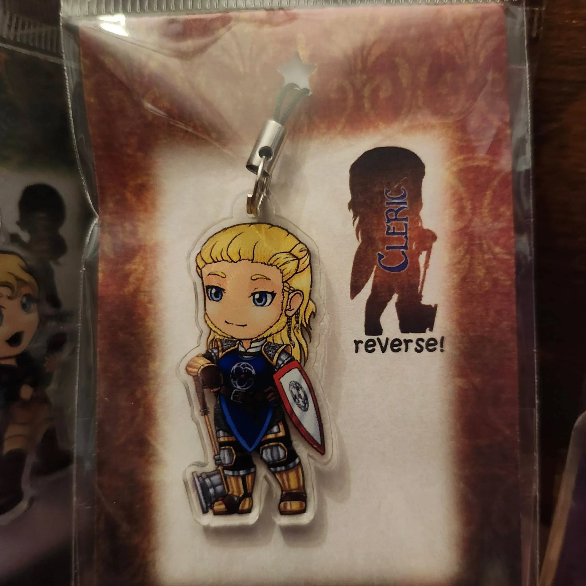 Cleric Phone Charm by Lionheart Art and Designs