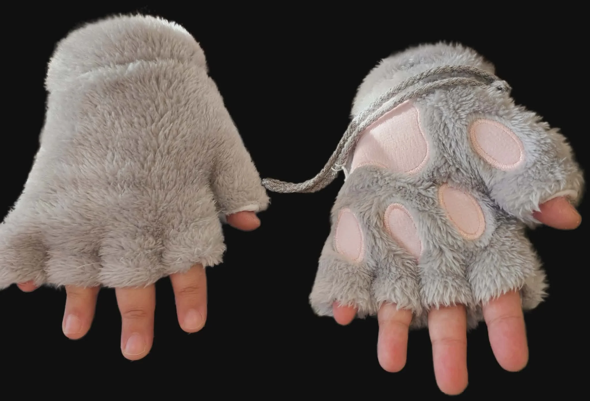 Fingerless Paw Gloves