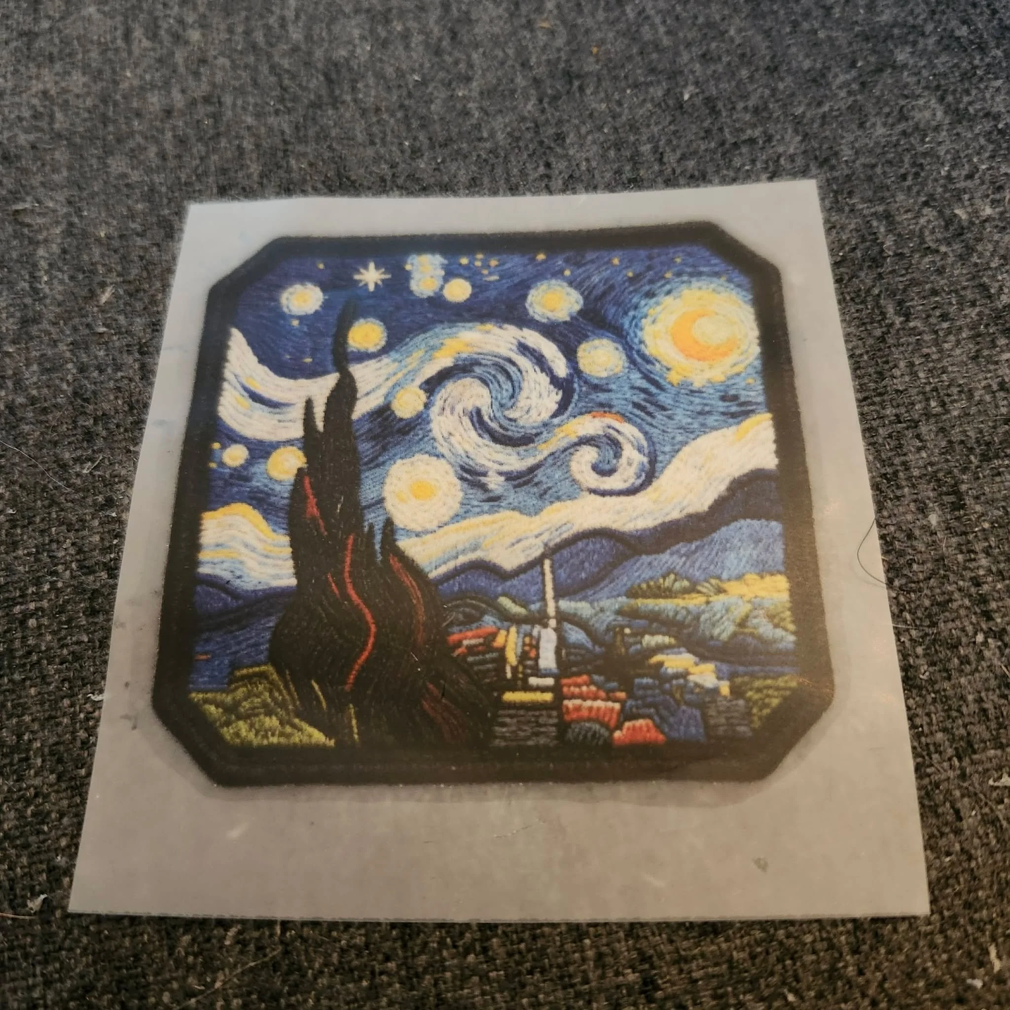 Van Gogh Heat Press Transfer