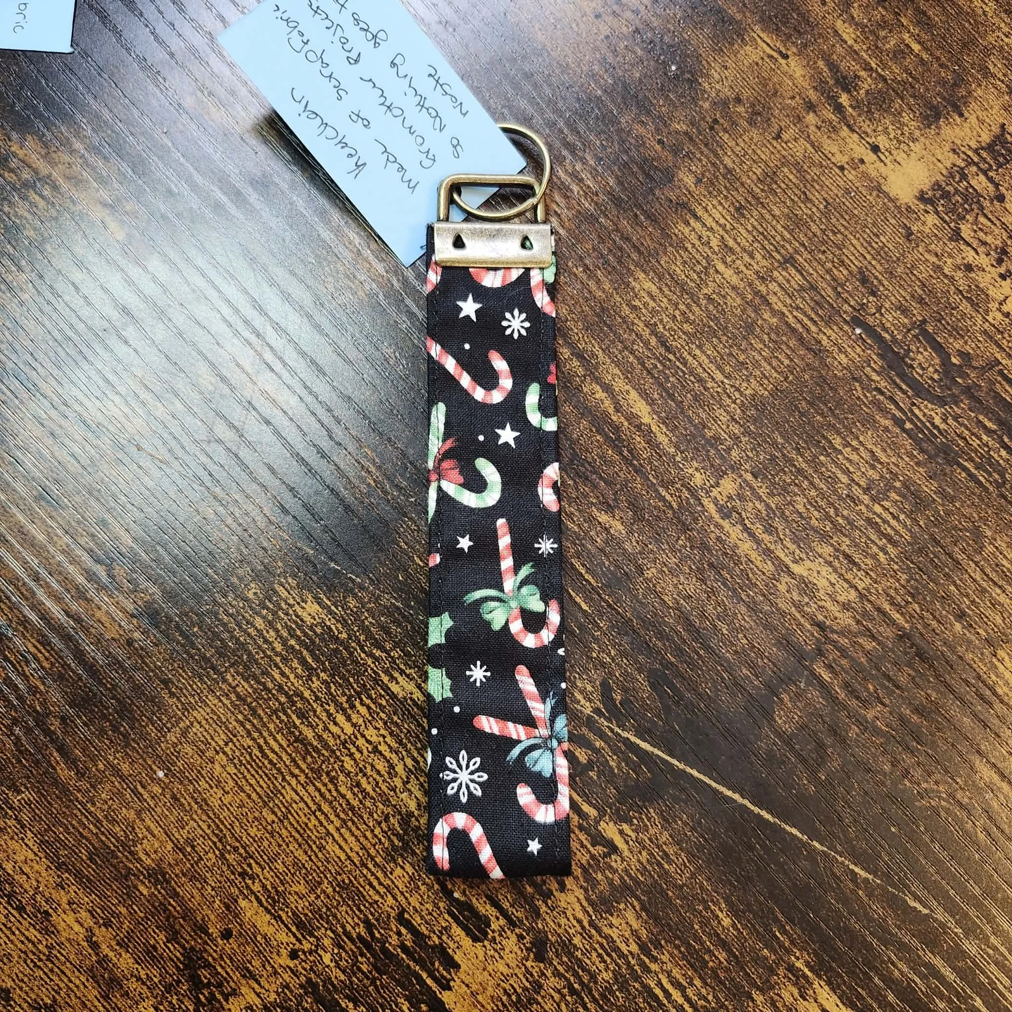 Candy Cane Key Chain by Madison Allen