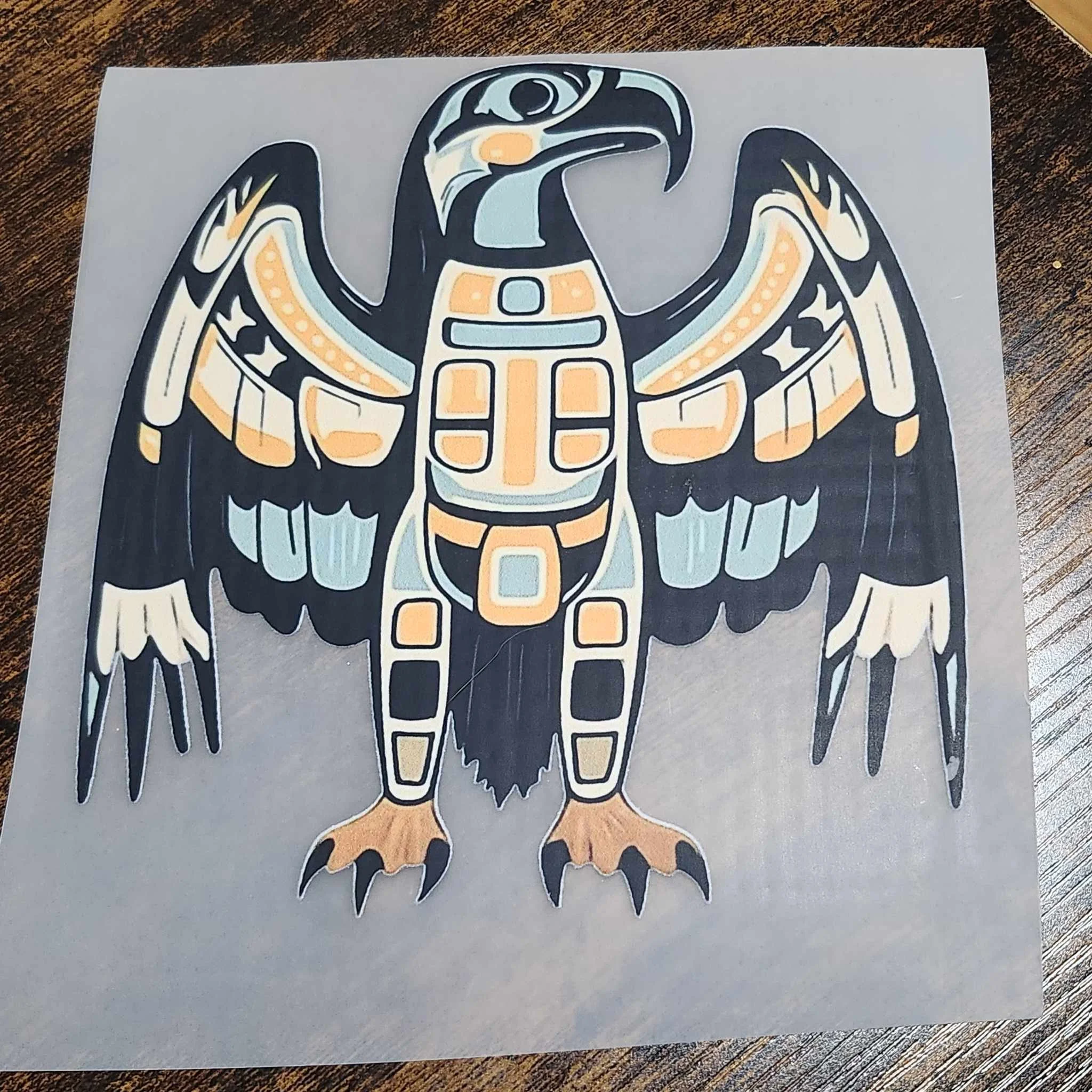 Thunderbird Iron On DTF Transfer