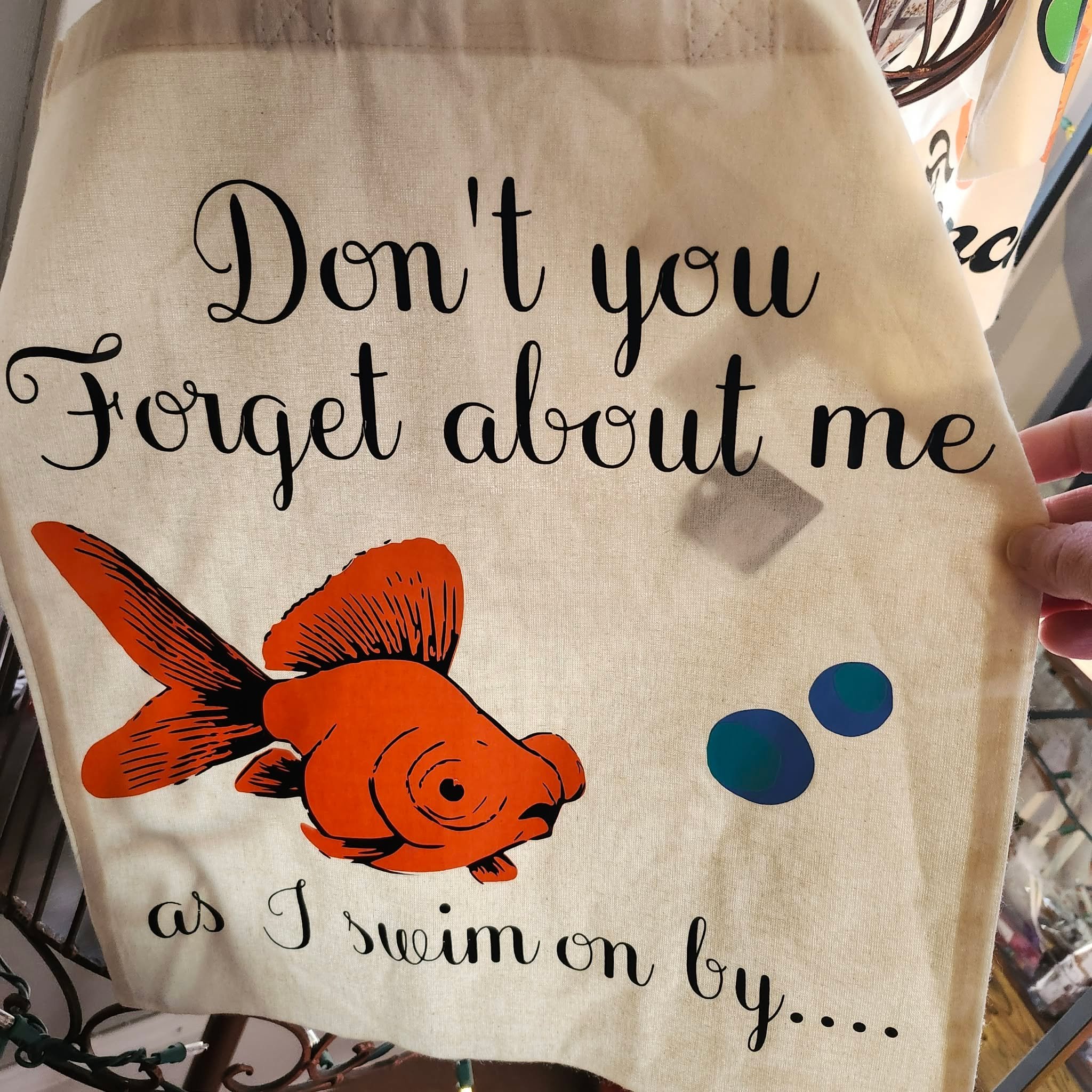 Don't You Forget About Me Tote by 3DRAWcreations