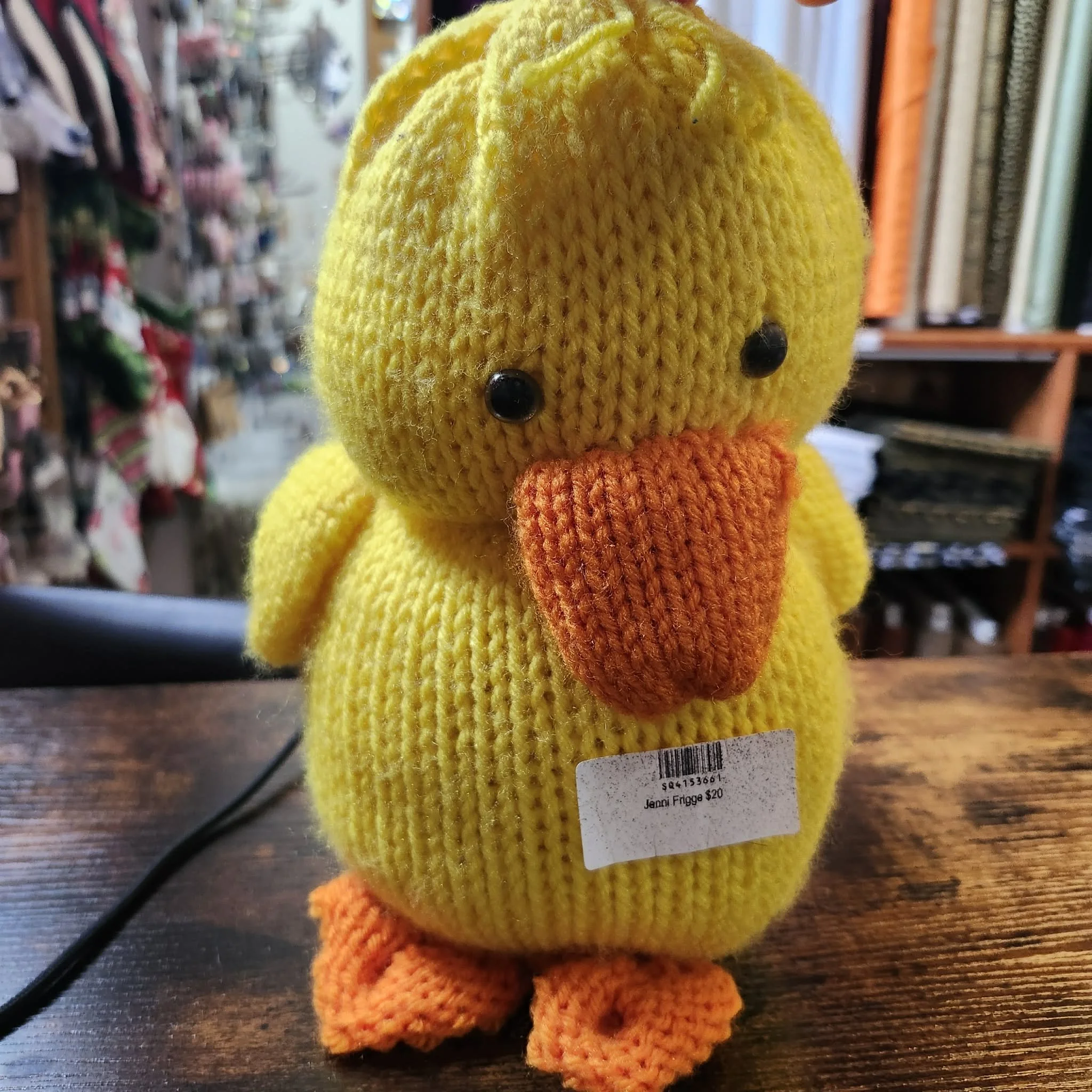 Knitted Duck, by Jenni