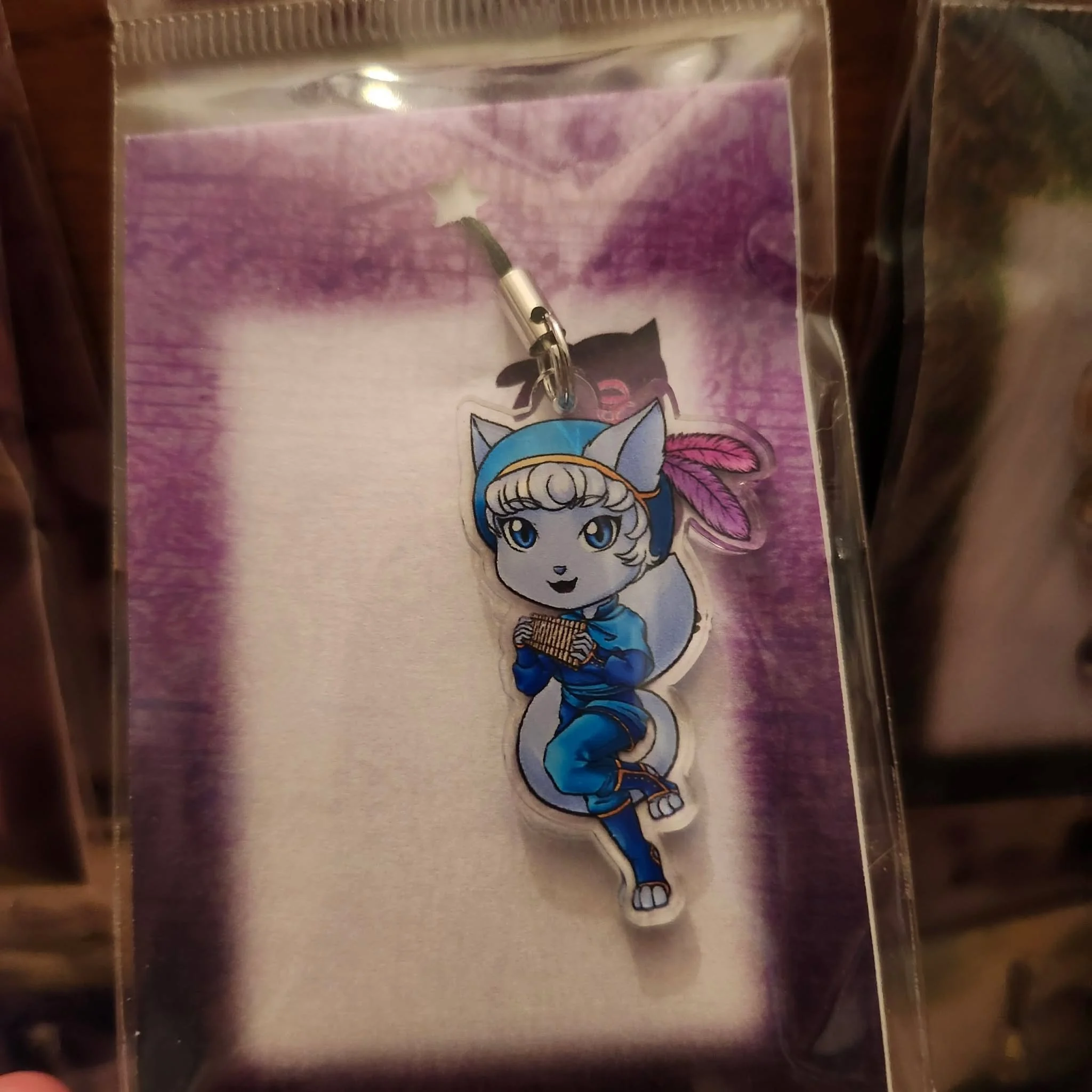 Bard Phone Charm by Lionheart Art and Designs