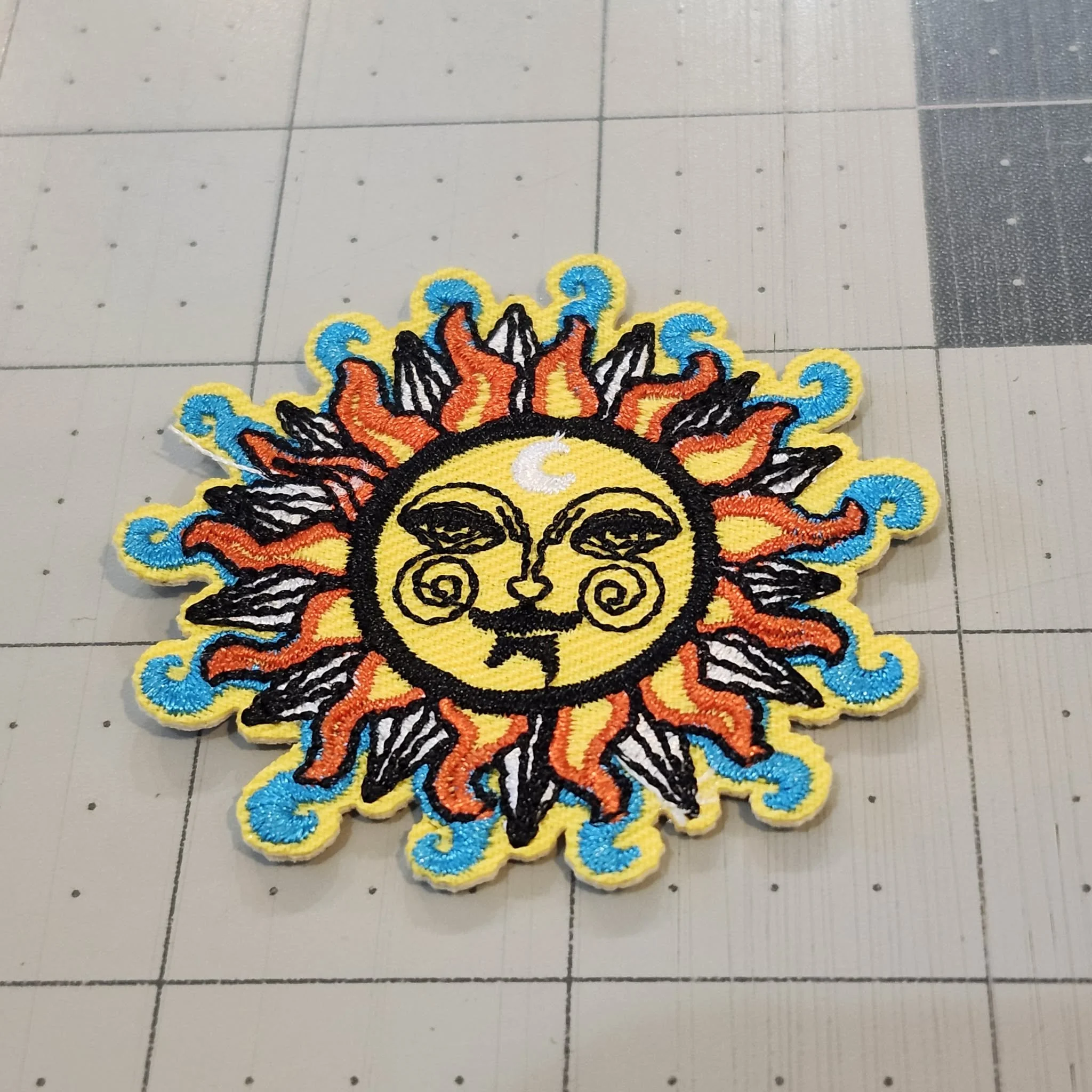 Sun and Moon Iron On Patches